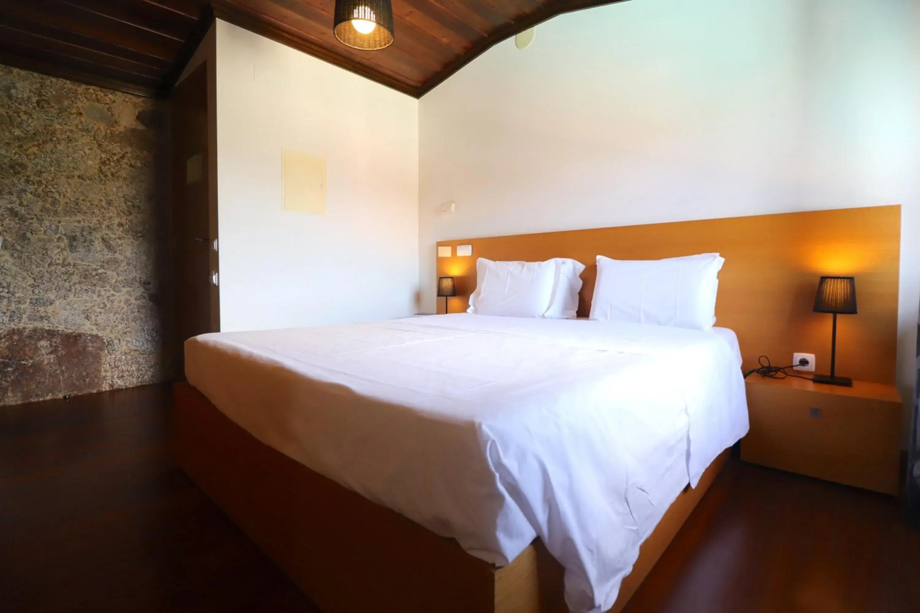 View (from property/room), Bed in Hotel Rural Alves - Casa Alves Torneiros