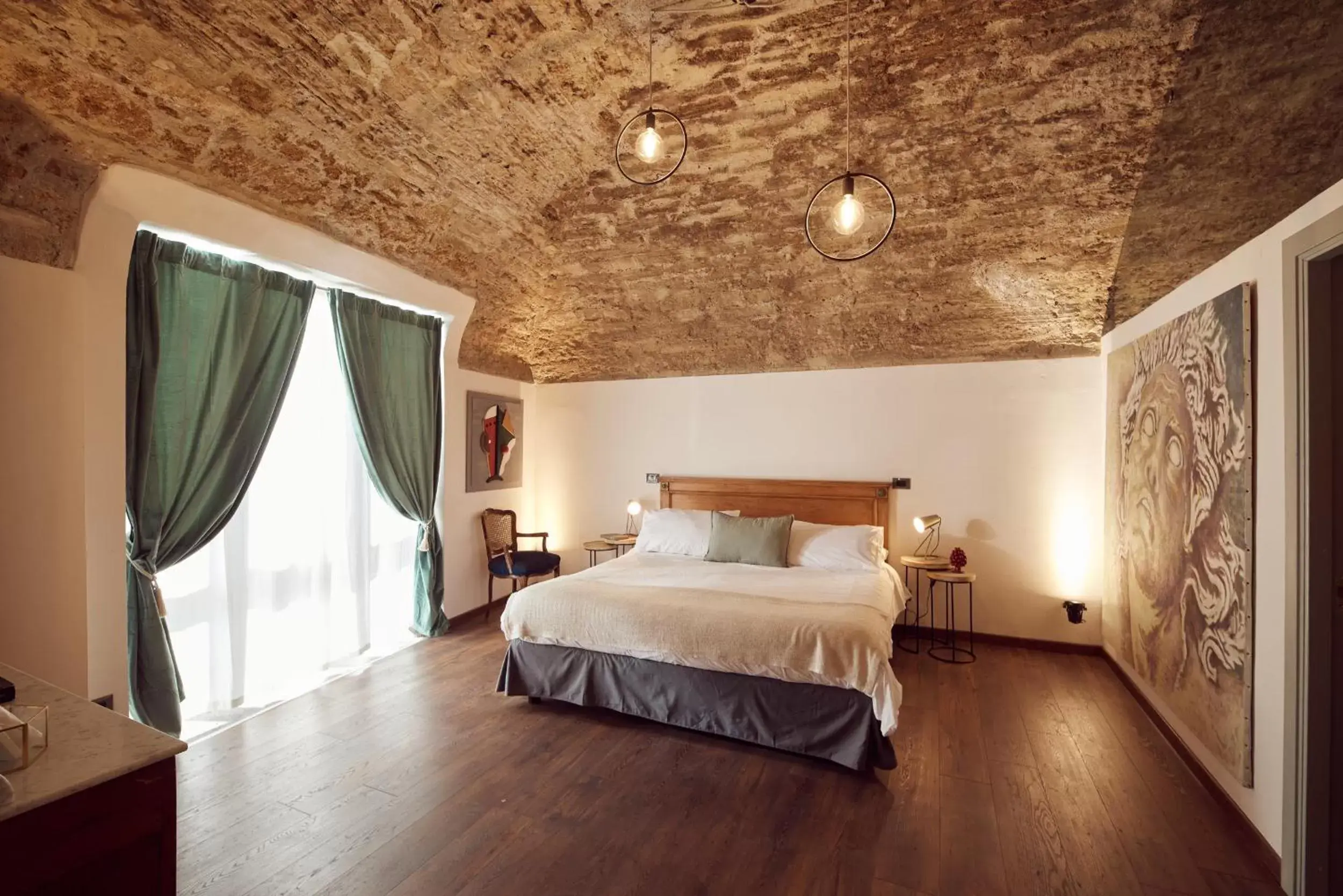 Bed in L' Hôtellerie Easy Suites