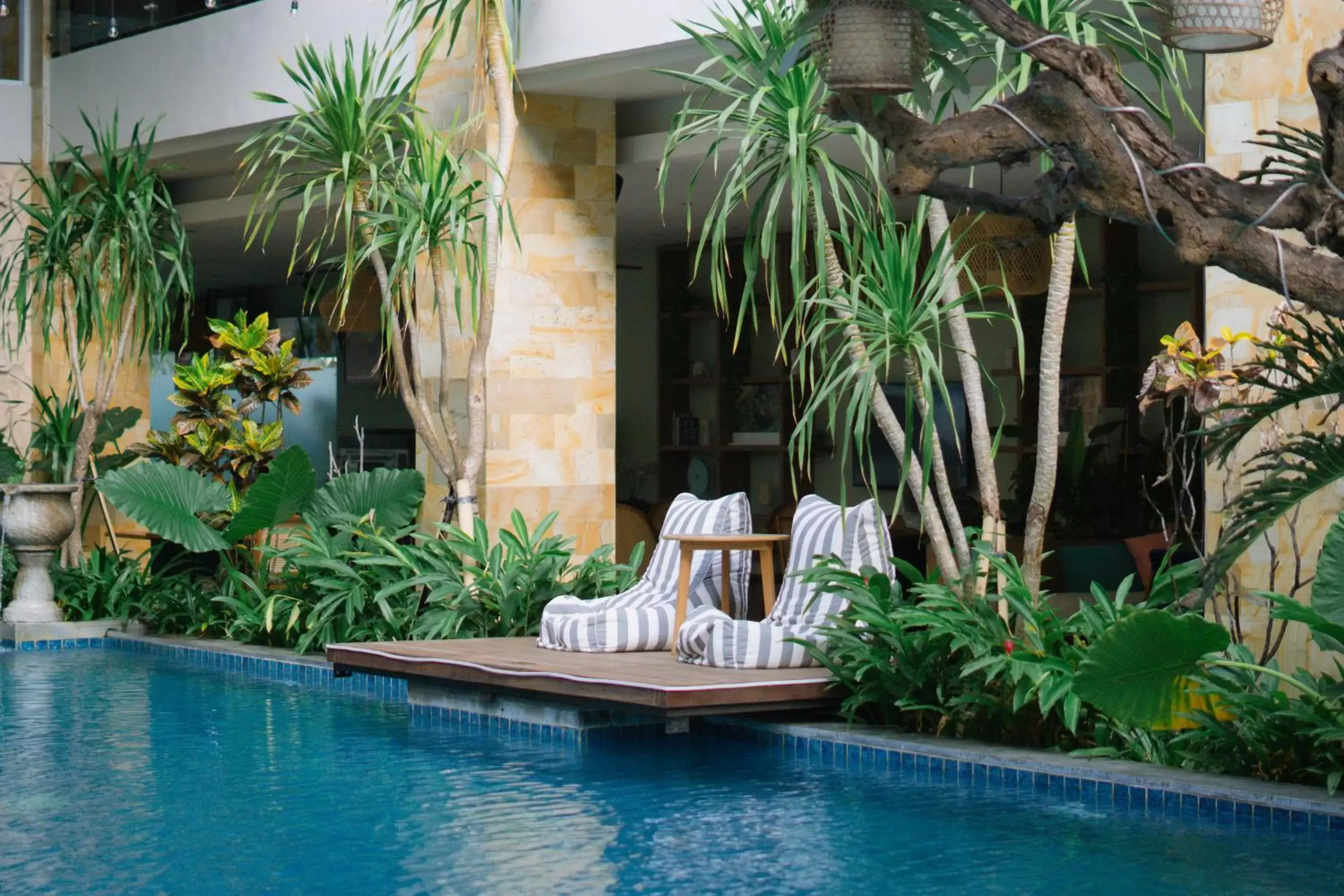 Pool view, Swimming Pool in Crystalkuta Hotel - Bali