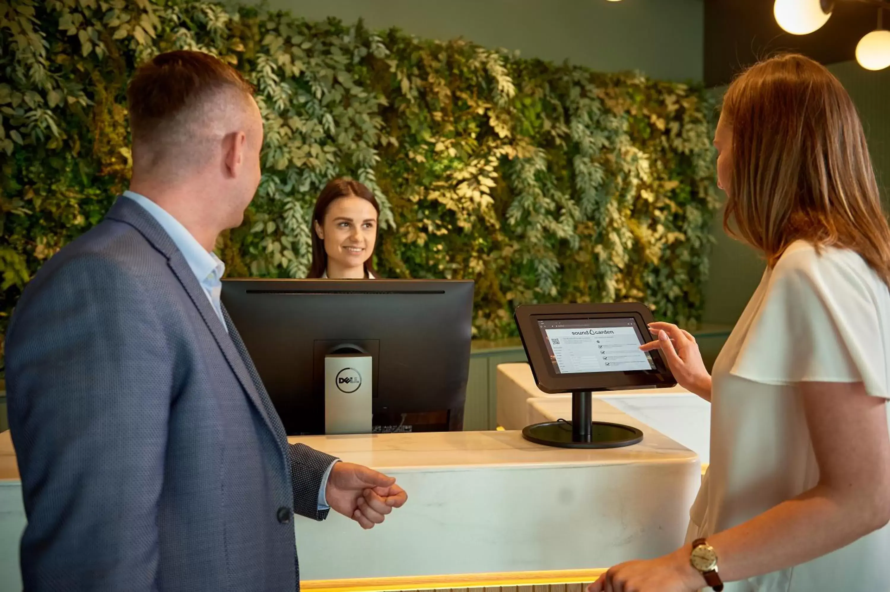 Staff in Sound Garden Hotel Airport