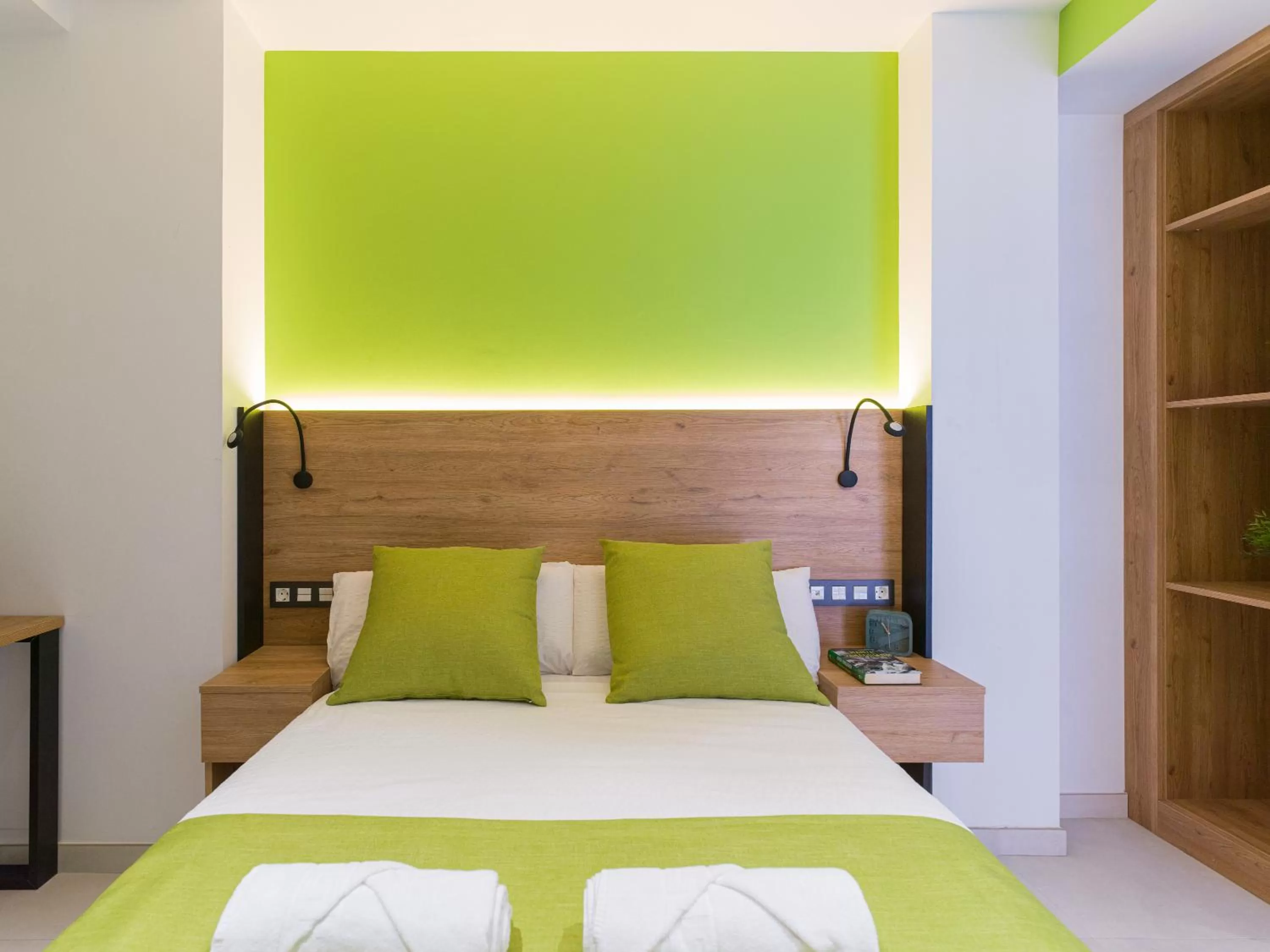 Bed in Hotel MG Poniente