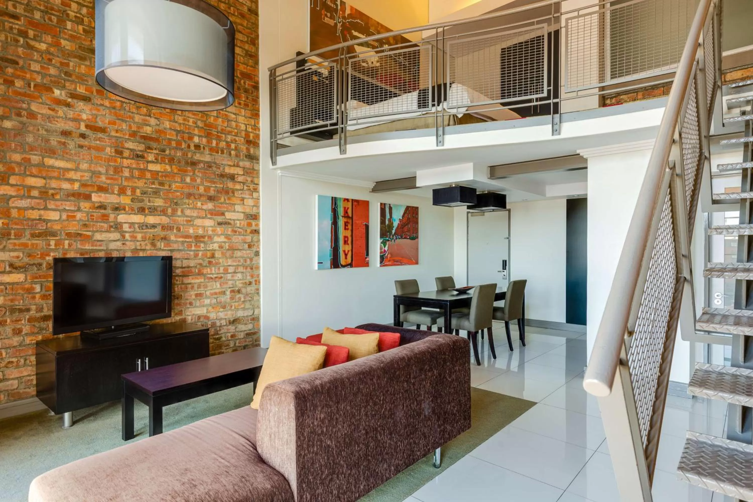 Living room in Garden Court Victoria Junction