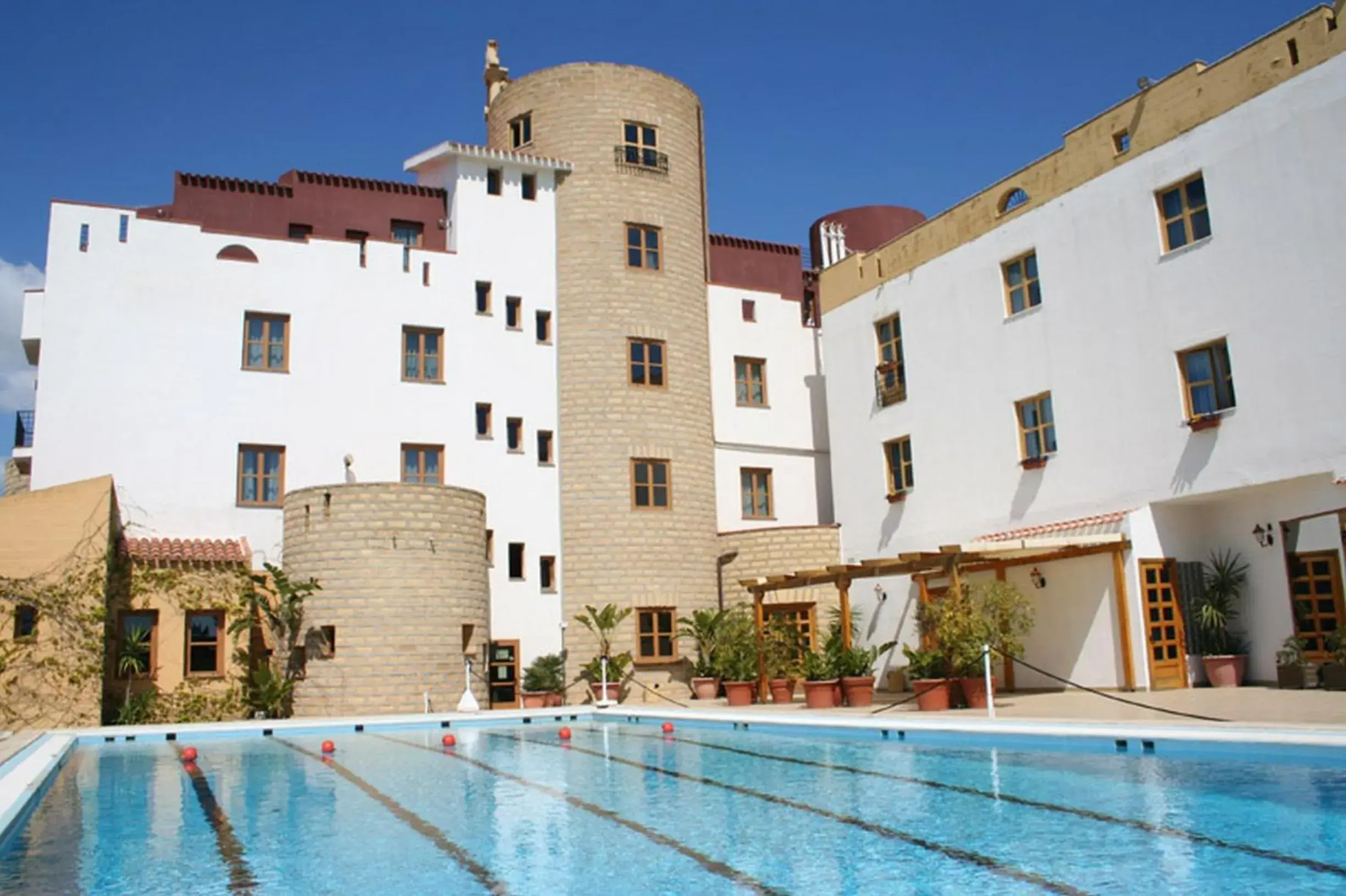 Swimming Pool in Hotel Tre Torri