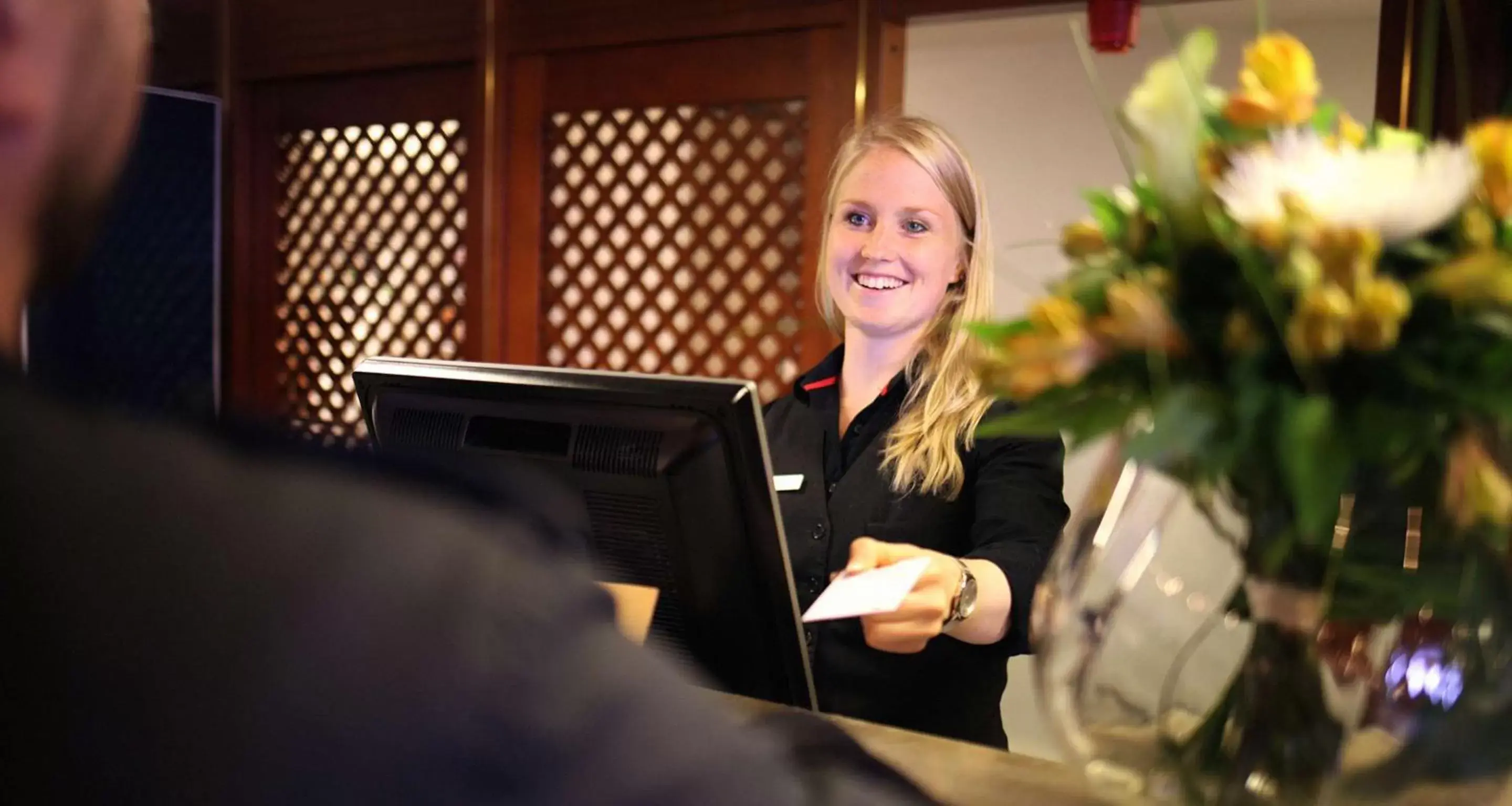 Lobby or reception, Staff in Best Western Gustaf Froding Hotel & Konferens