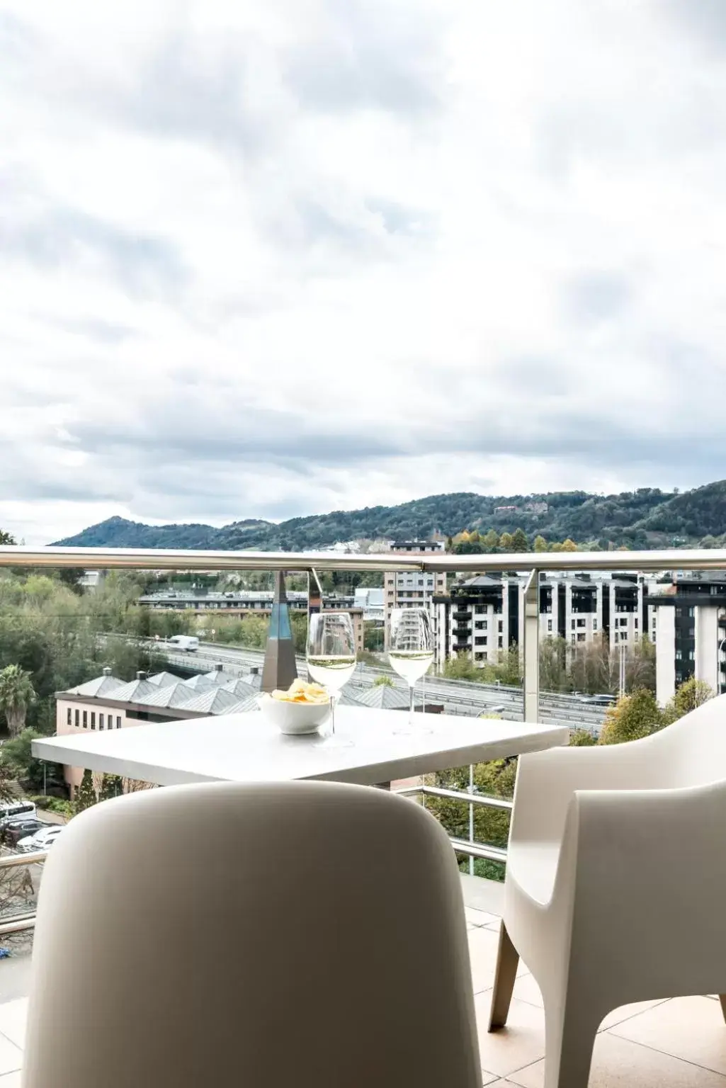 Balcony/Terrace in Hotel Antik San Sebastián