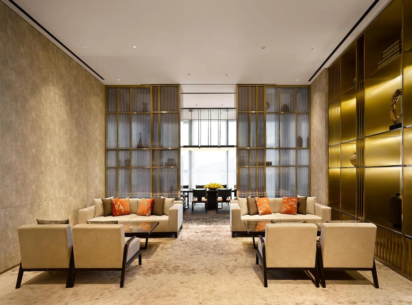 Seating area in Grand Hyatt Jeju