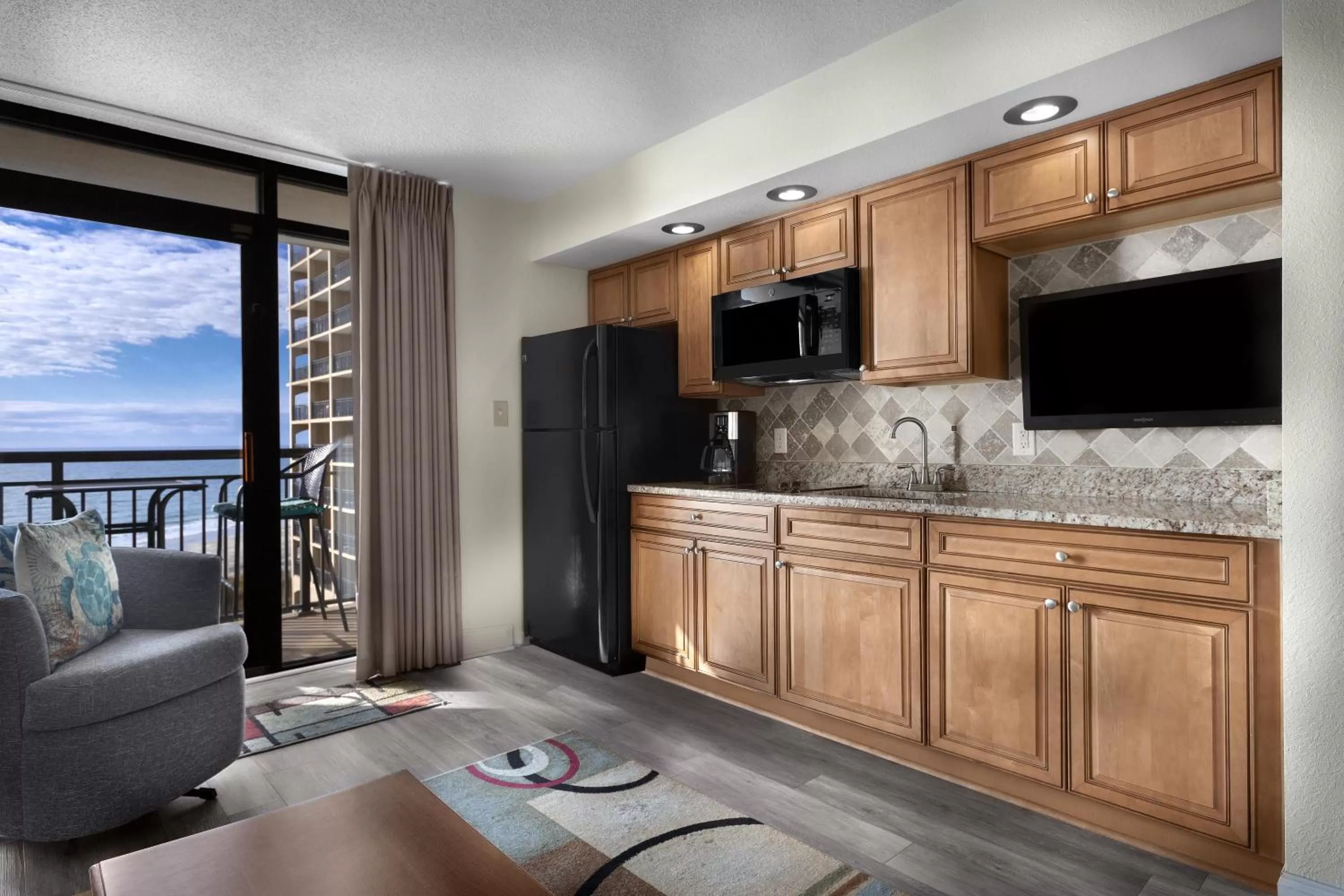 kitchen in Beach Cove Resort