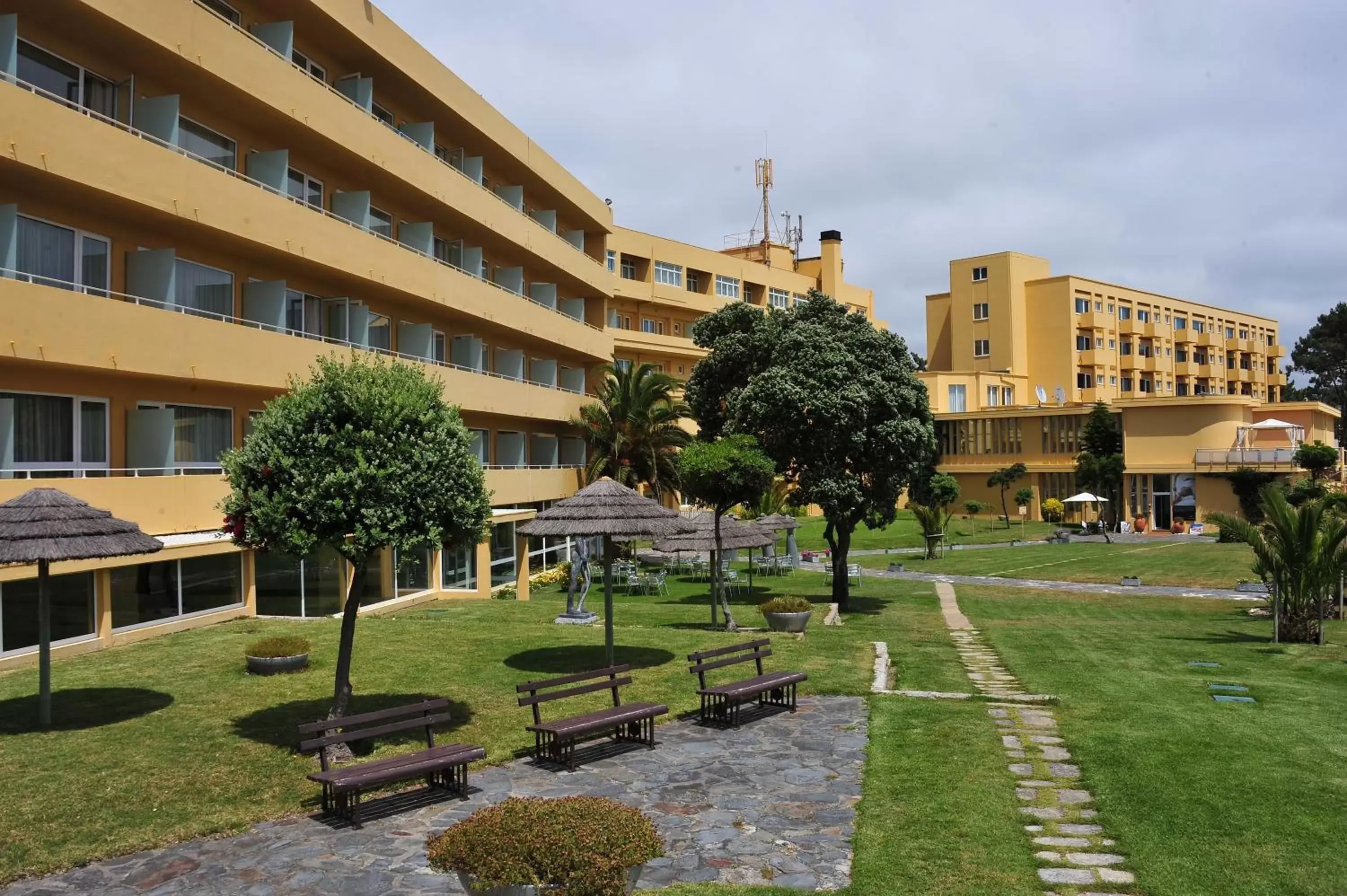 Facade/entrance, Property Building in Axis Ofir Beach Resort Hotel