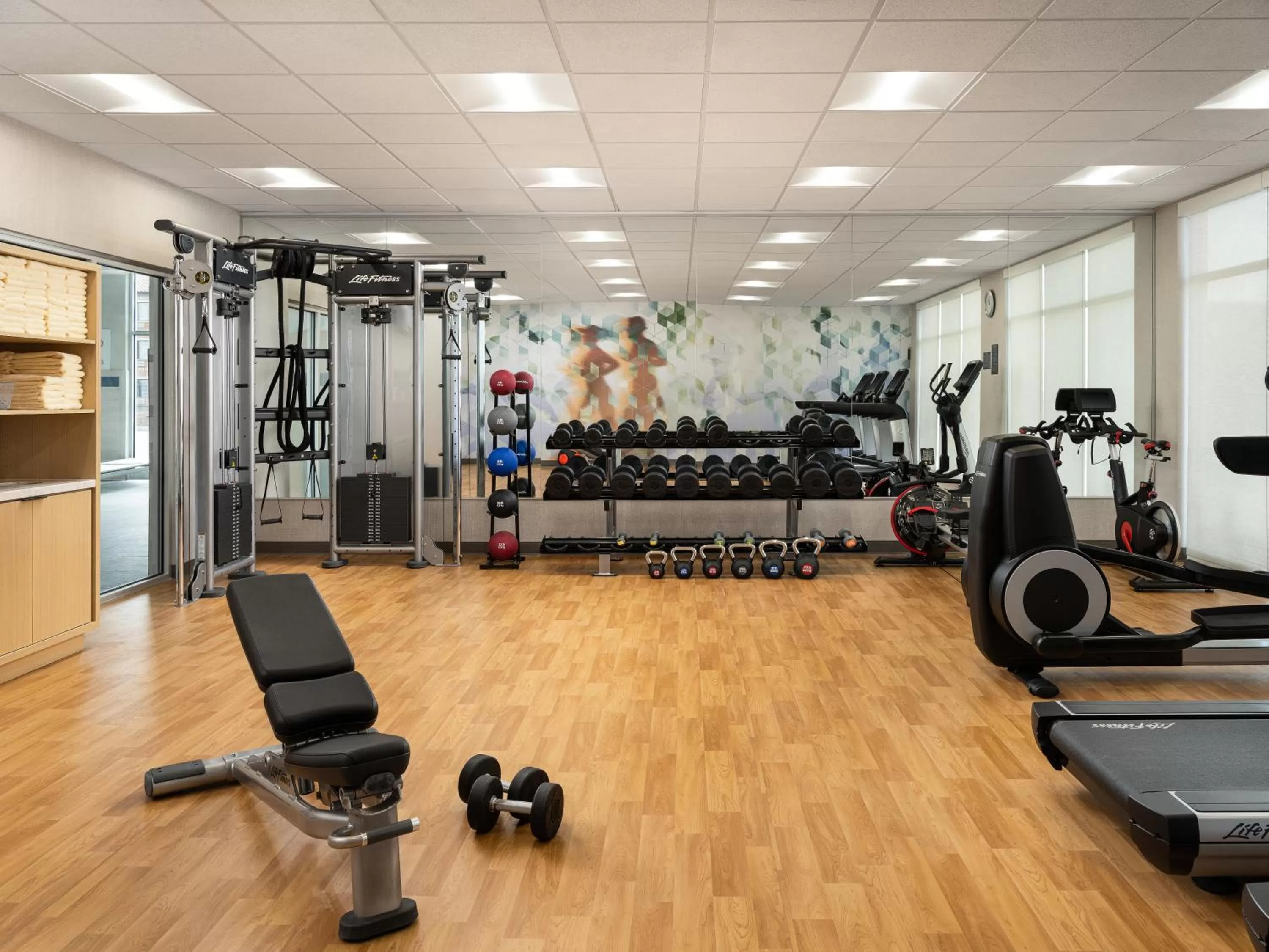 Fitness centre/facilities in Hyatt Place Amarillo-West