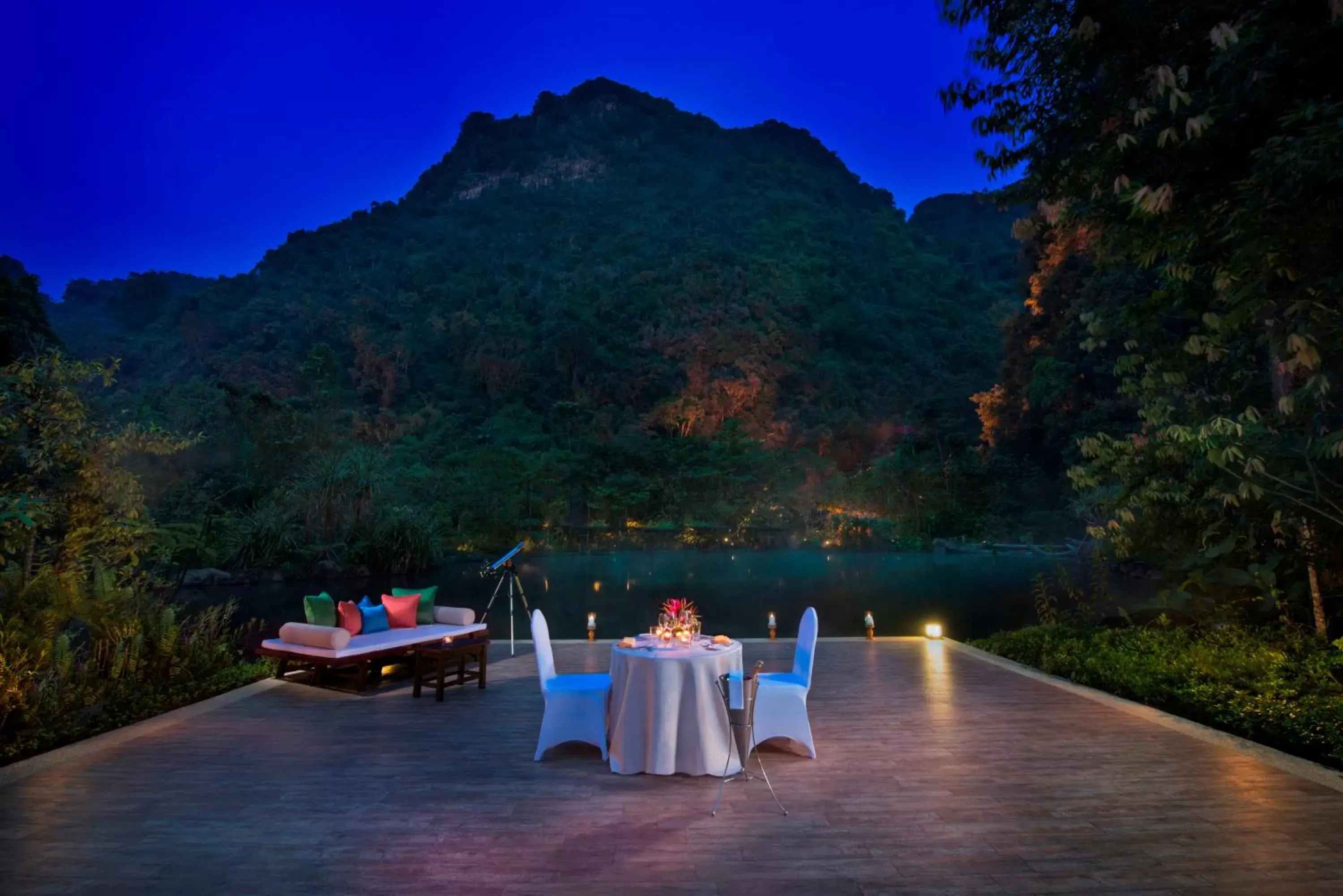 Food and drinks in The Banjaran Hotsprings Retreat