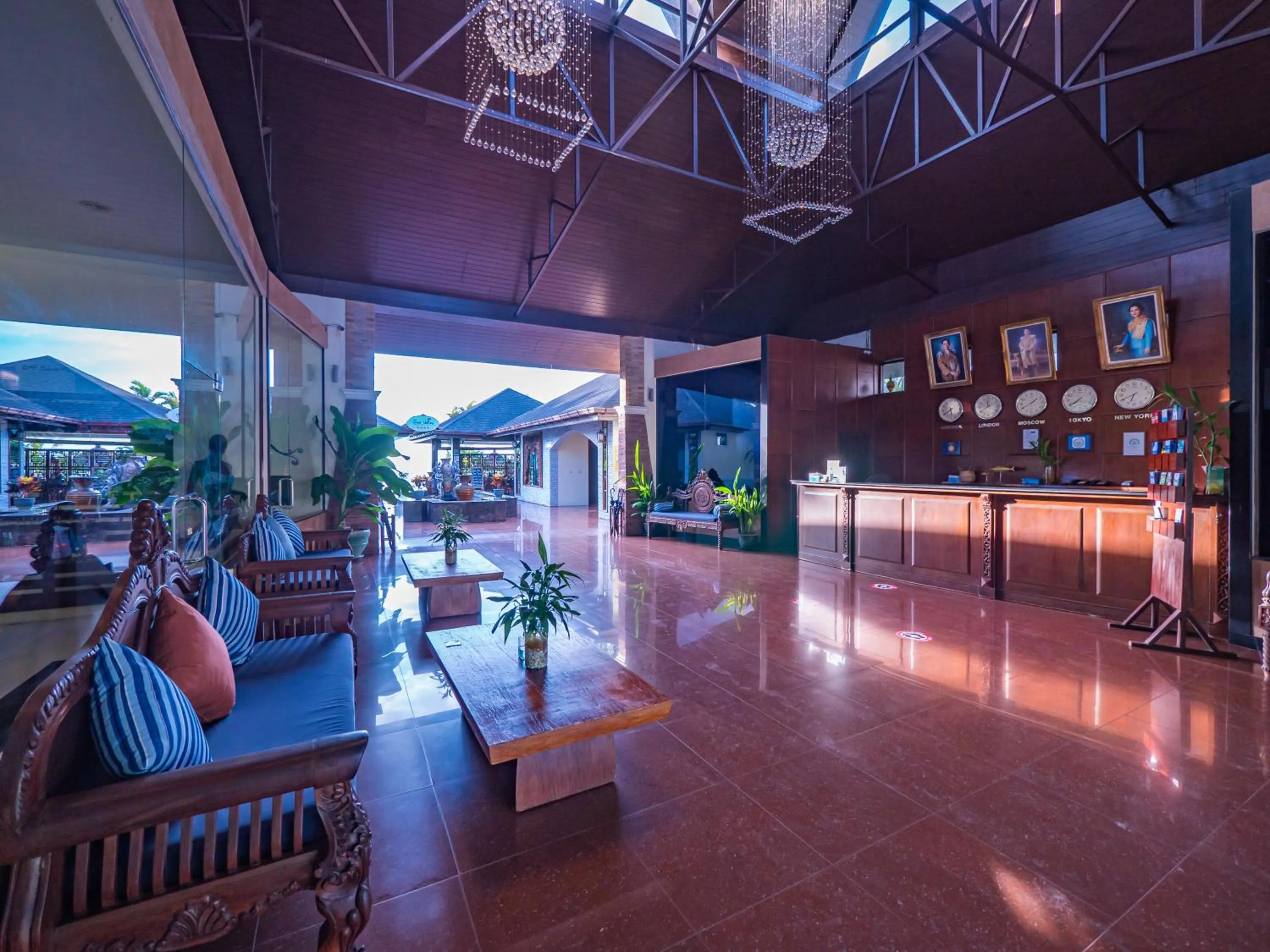 Lobby or reception in Sea Valley Resort
