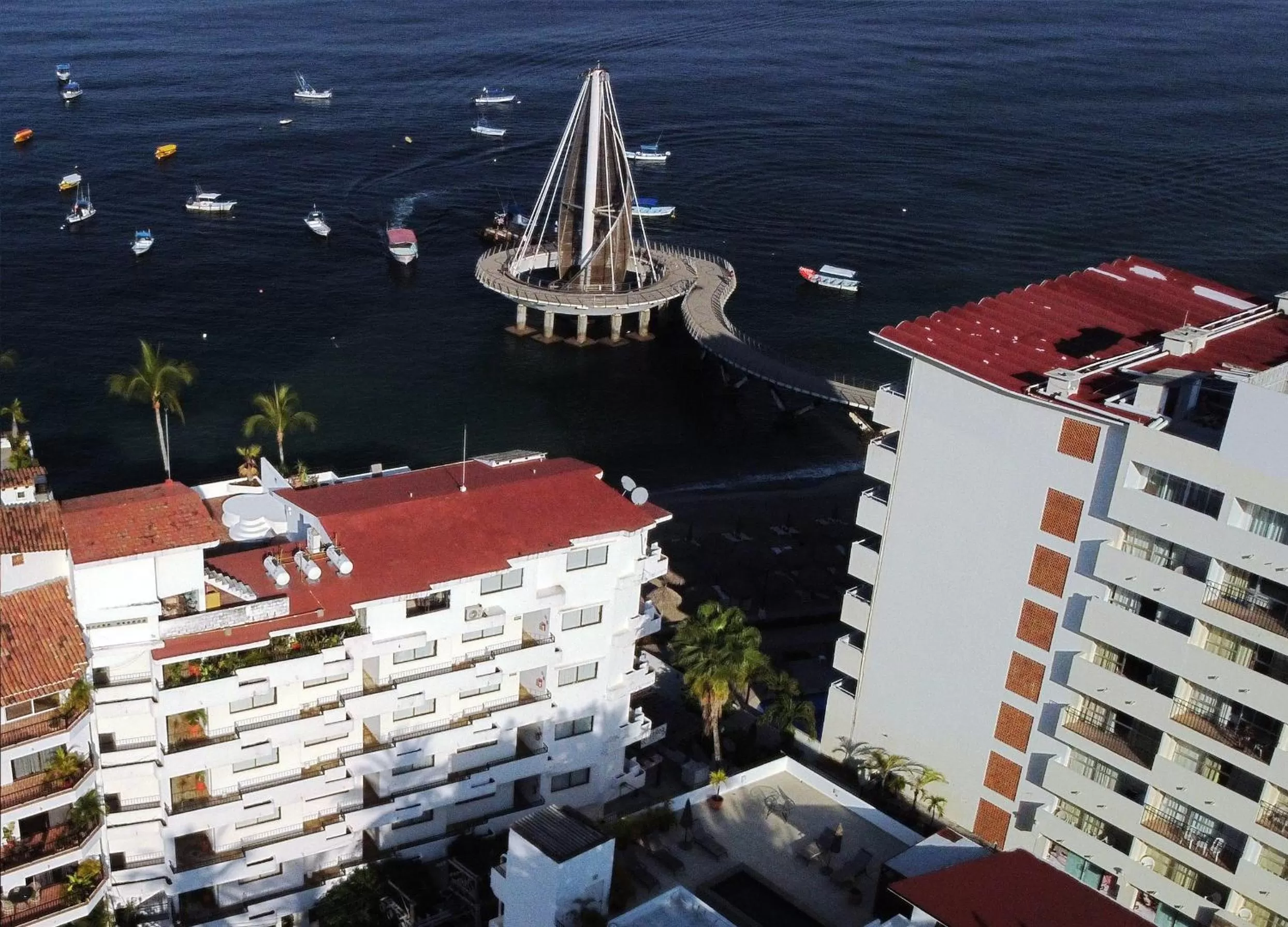 Bird's eye view in Emperador Vallarta Beachfront Hotel and Suites