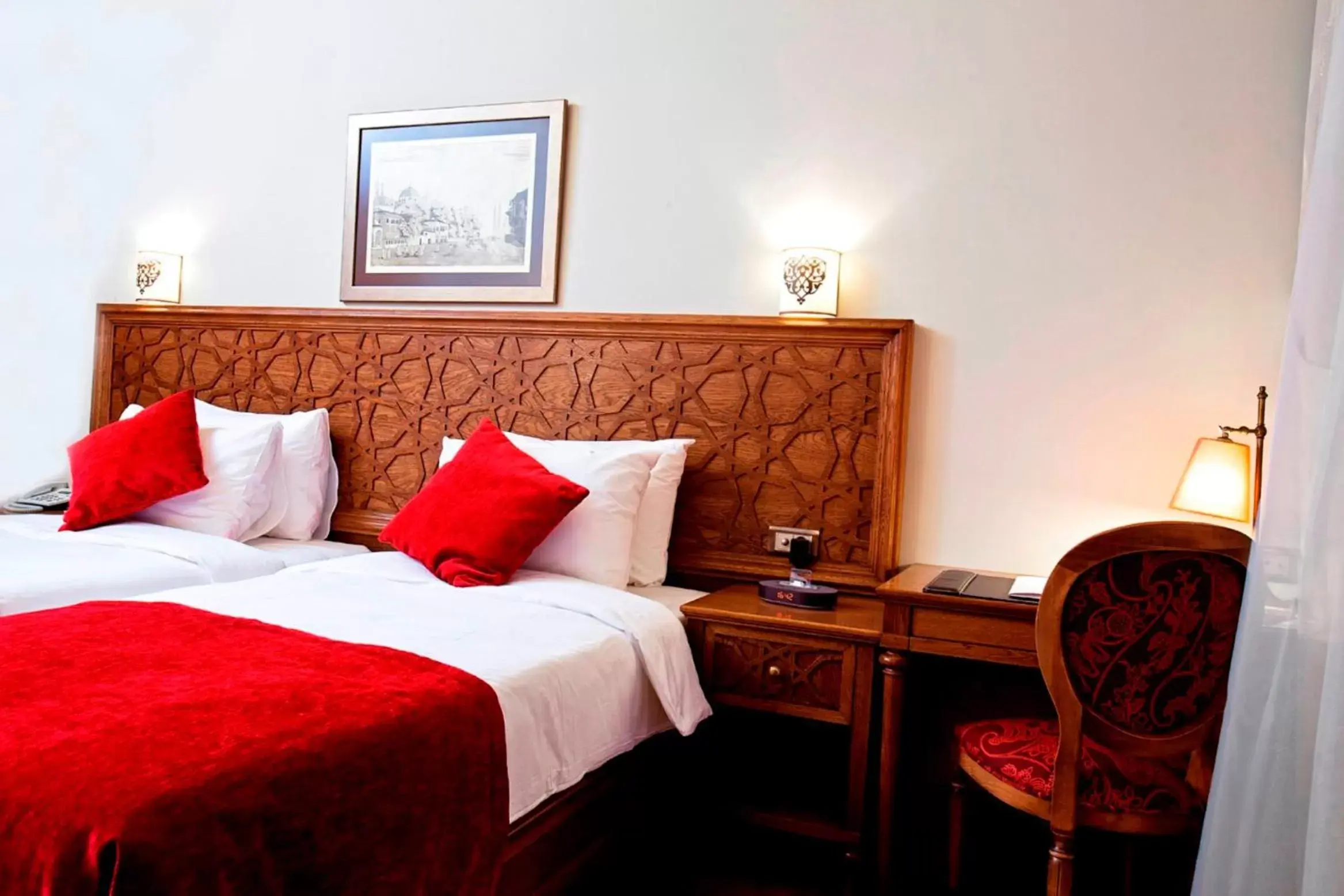 Bedroom, Bed in Celine Hotel - Ottoman Mansion