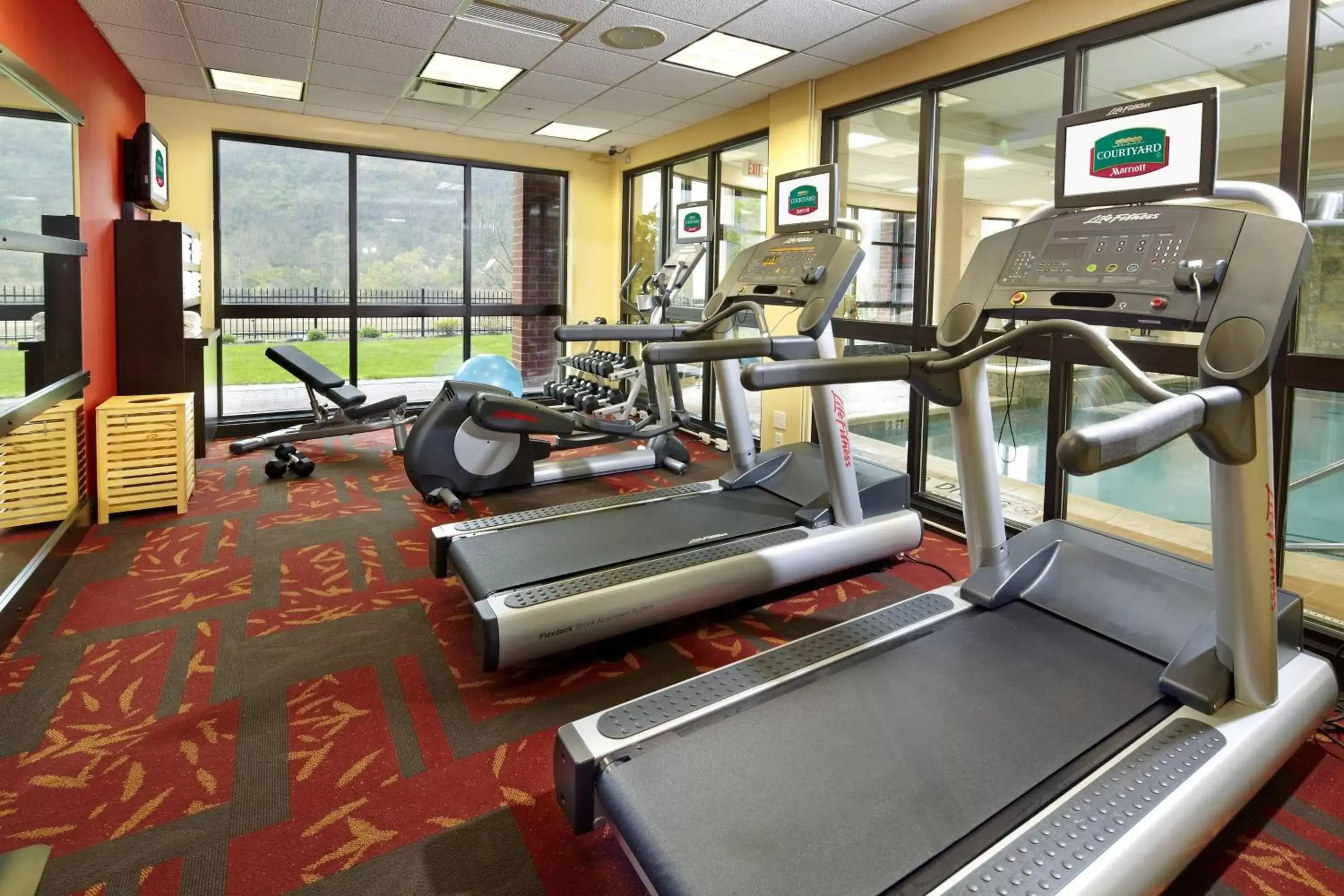 Fitness centre/facilities, Fitness Center/Facilities in Courtyard by Marriott Pittsburgh West Homestead Waterfront
