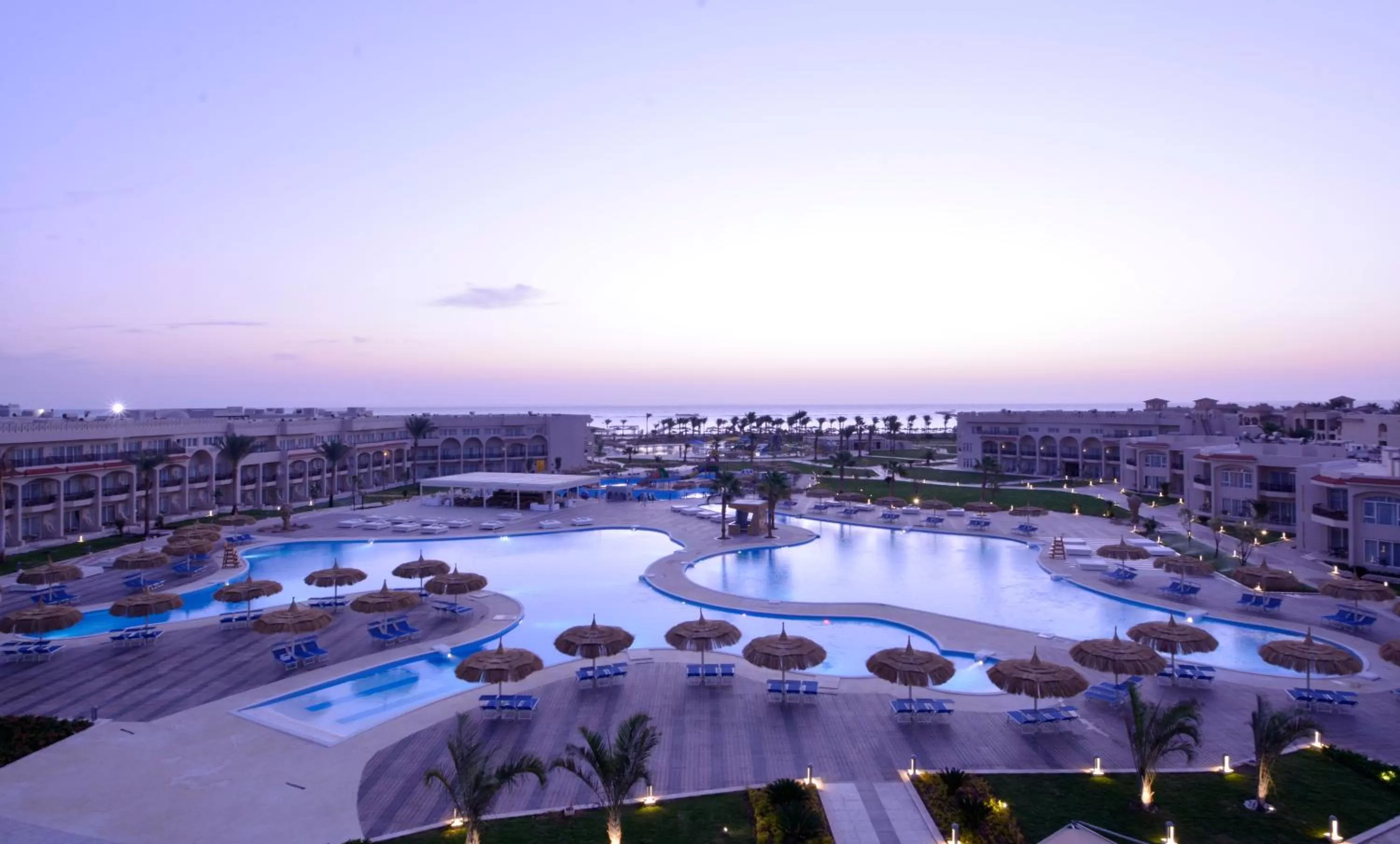 Sunrise in Pickalbatros Royal Moderna Sharm "Aqua Park"- All inclusive
