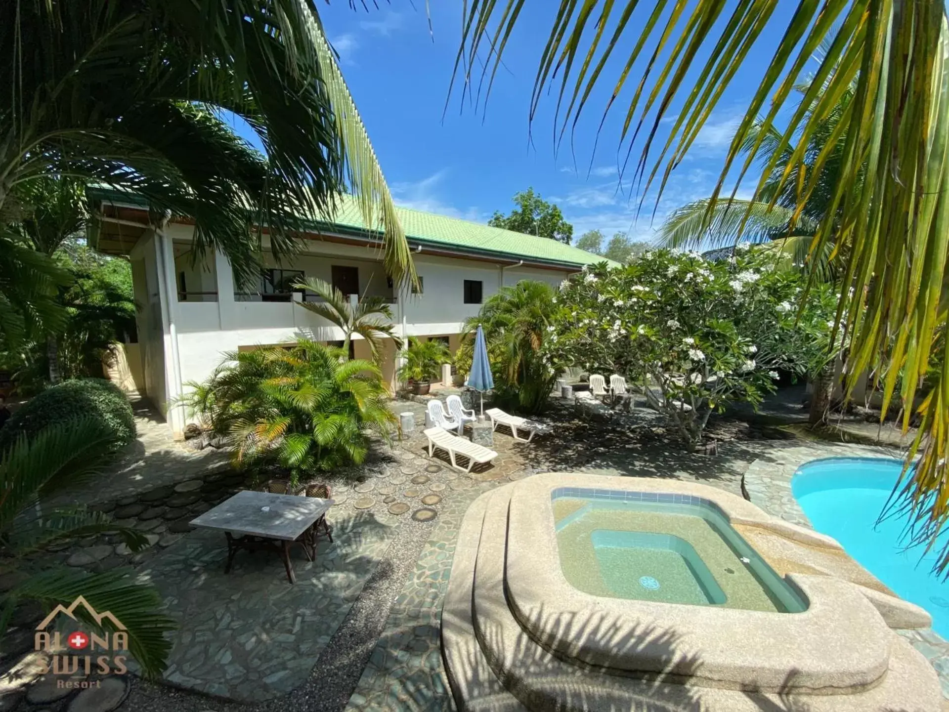 Swimming Pool in Alona Swiss Resort