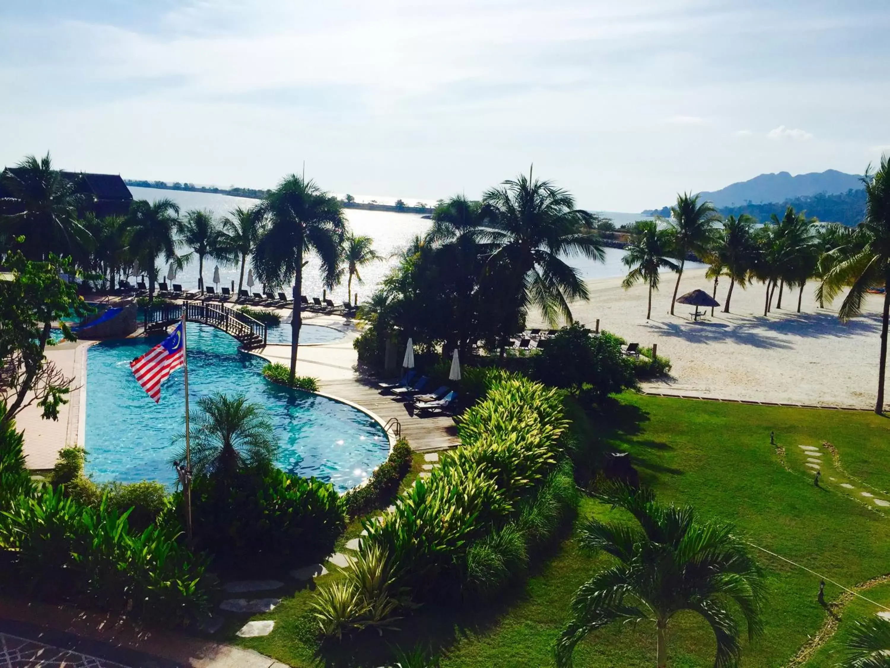 Pool View in Langkawi Lagoon Beach Resort