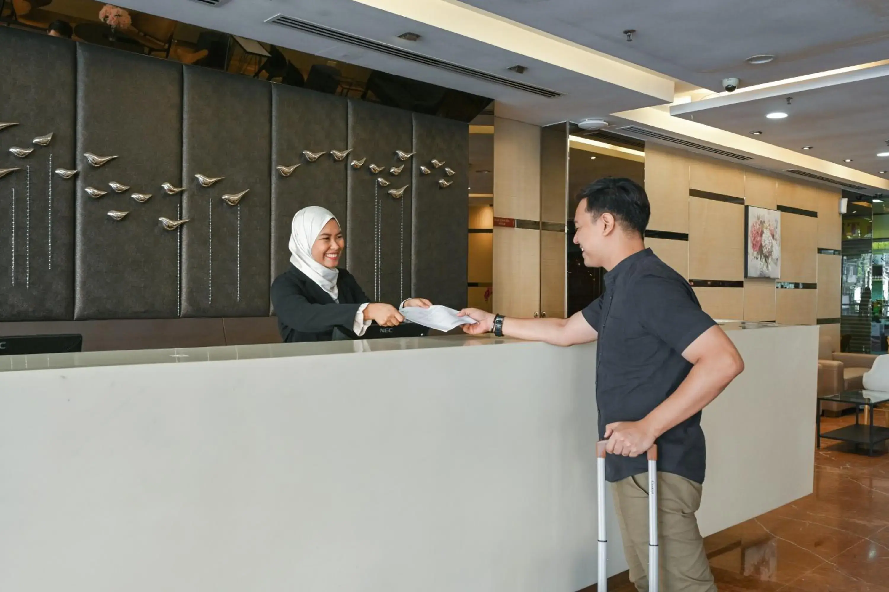 Lobby or reception in Hotel Pudu Plaza Kuala Lumpur