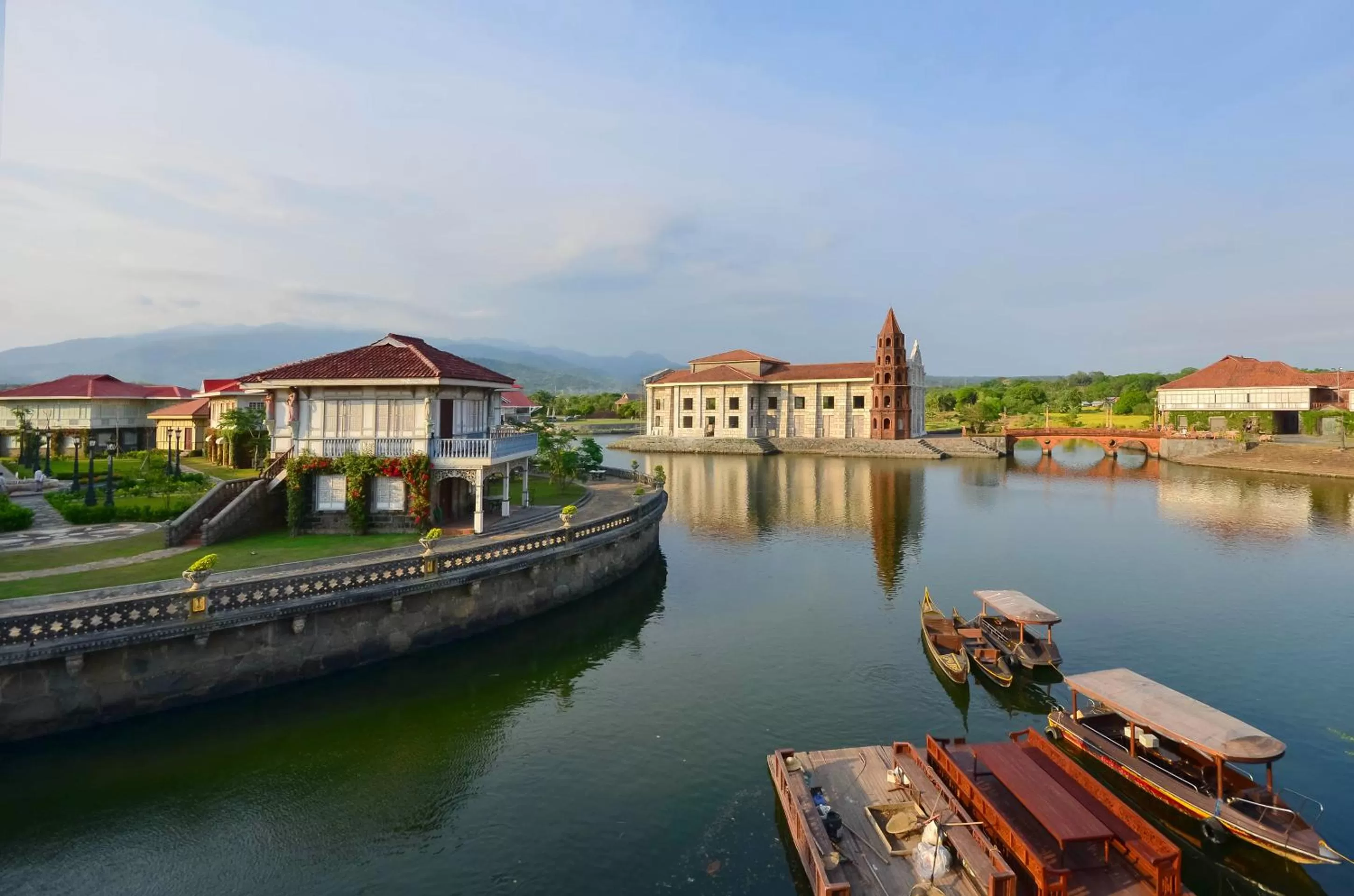 River view in Las Casas Filipinas de Acuzar