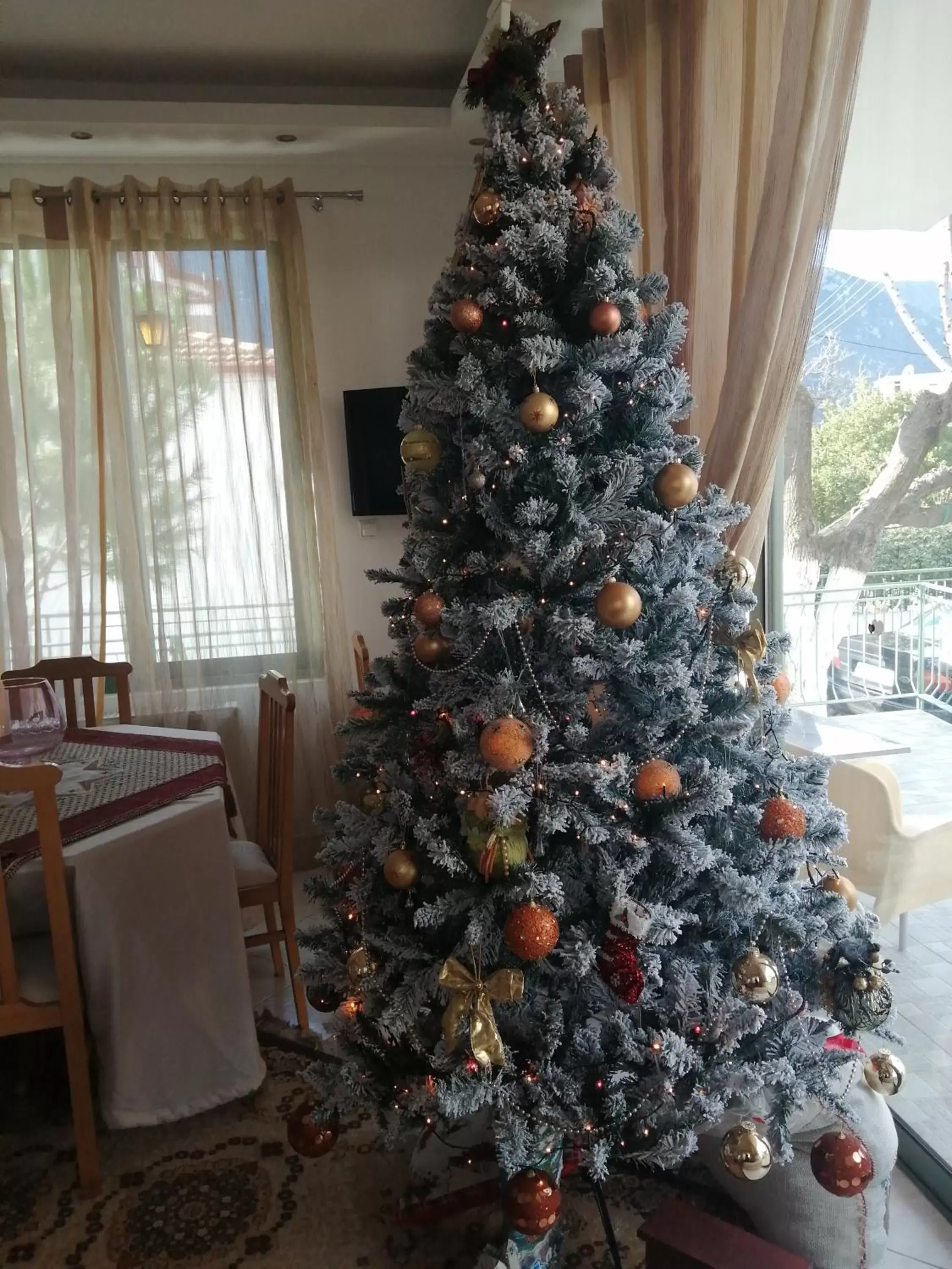 Living room in Hotel Fotini