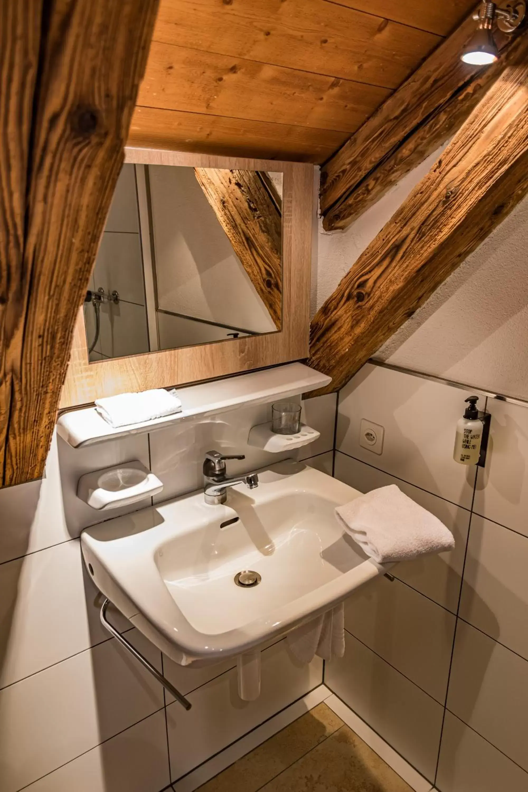 Bathroom in Koncept Hotel Löie