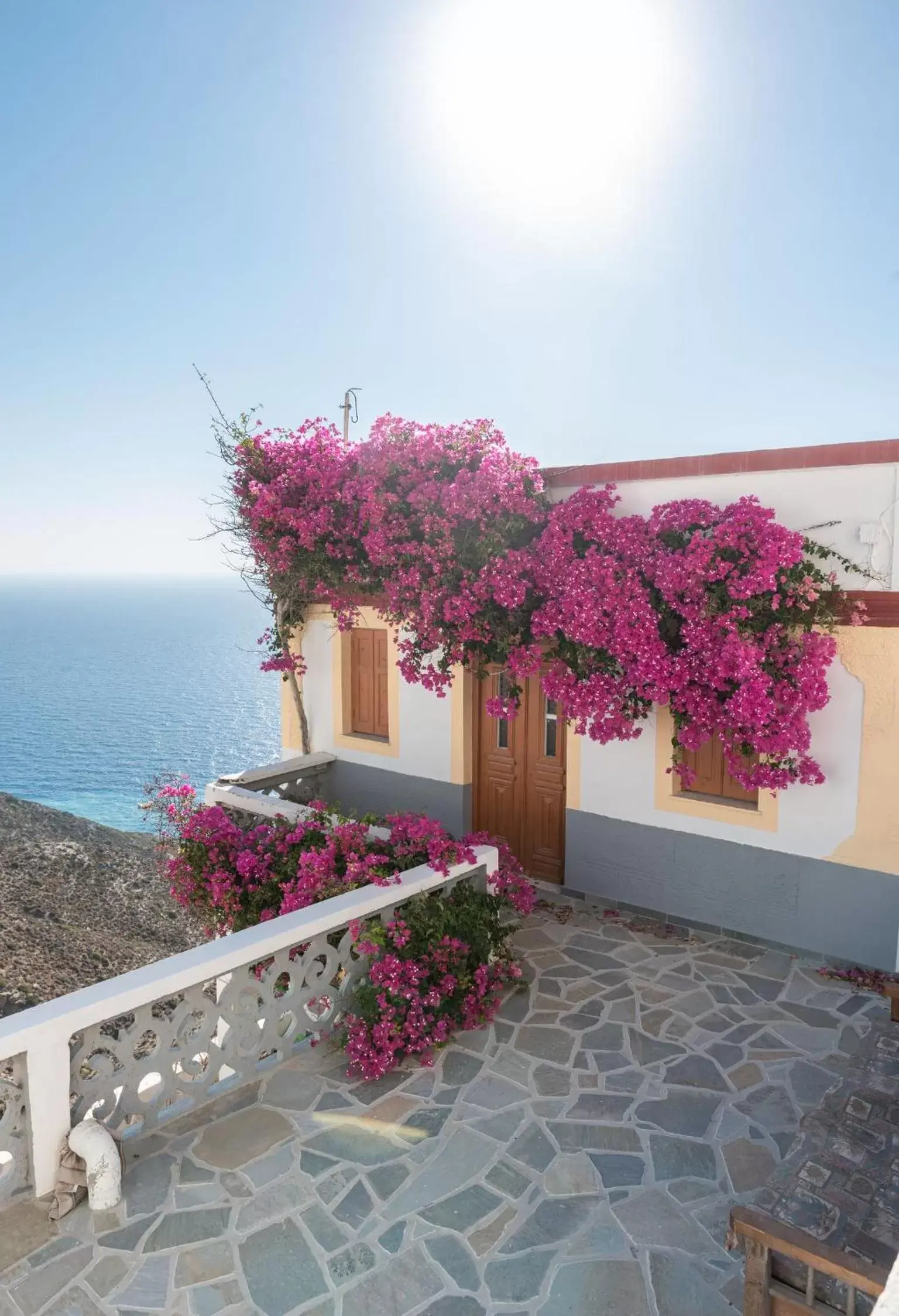 Natural landscape, Balcony/Terrace in Konstantinos Palace