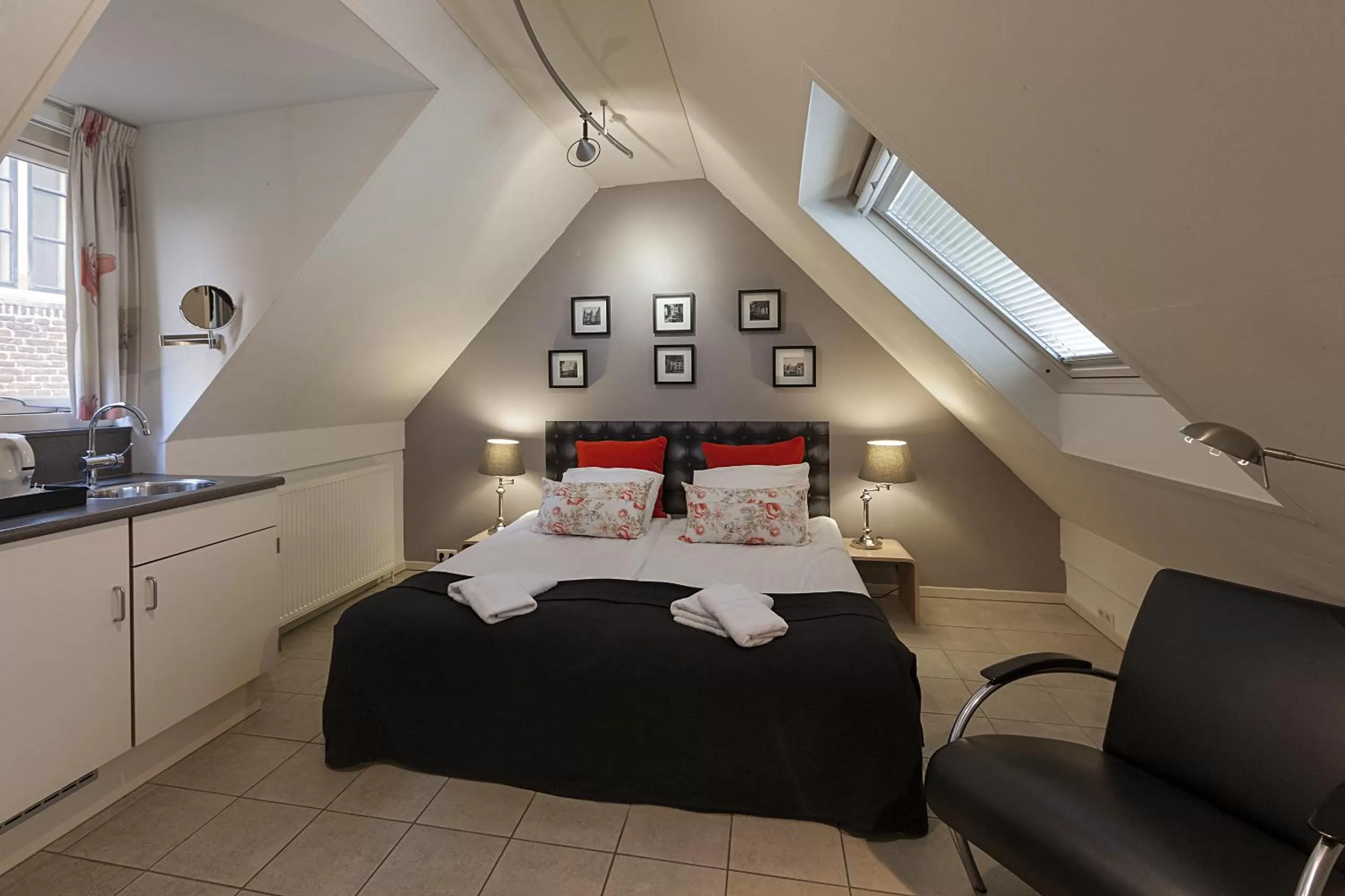 Bed in Hotel de Tabaksplant