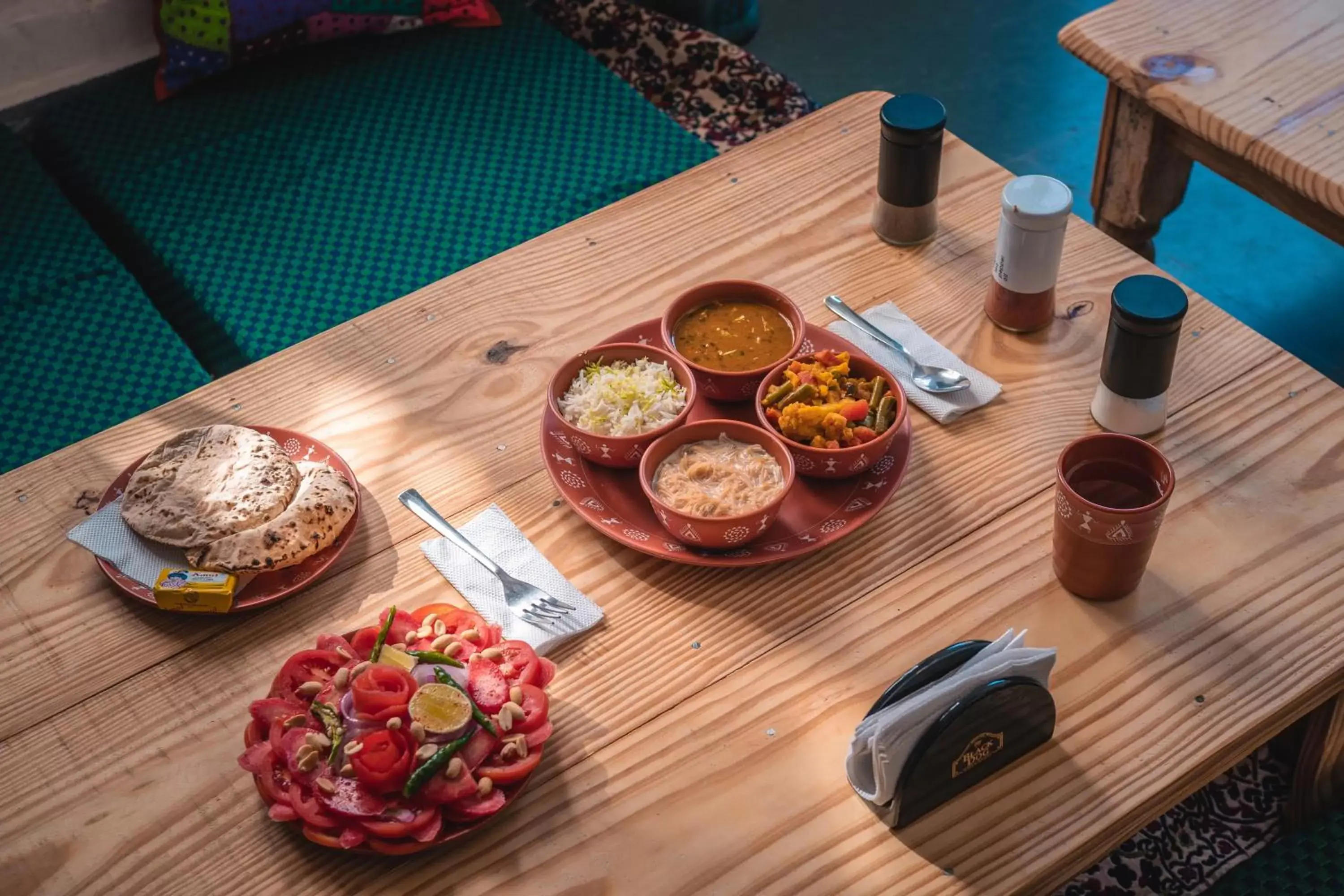 Breakfast in Hotel The Moksham Breakfast in Hotel The Moksham