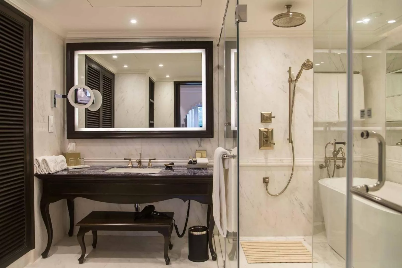 Bathroom in Taj Bengal