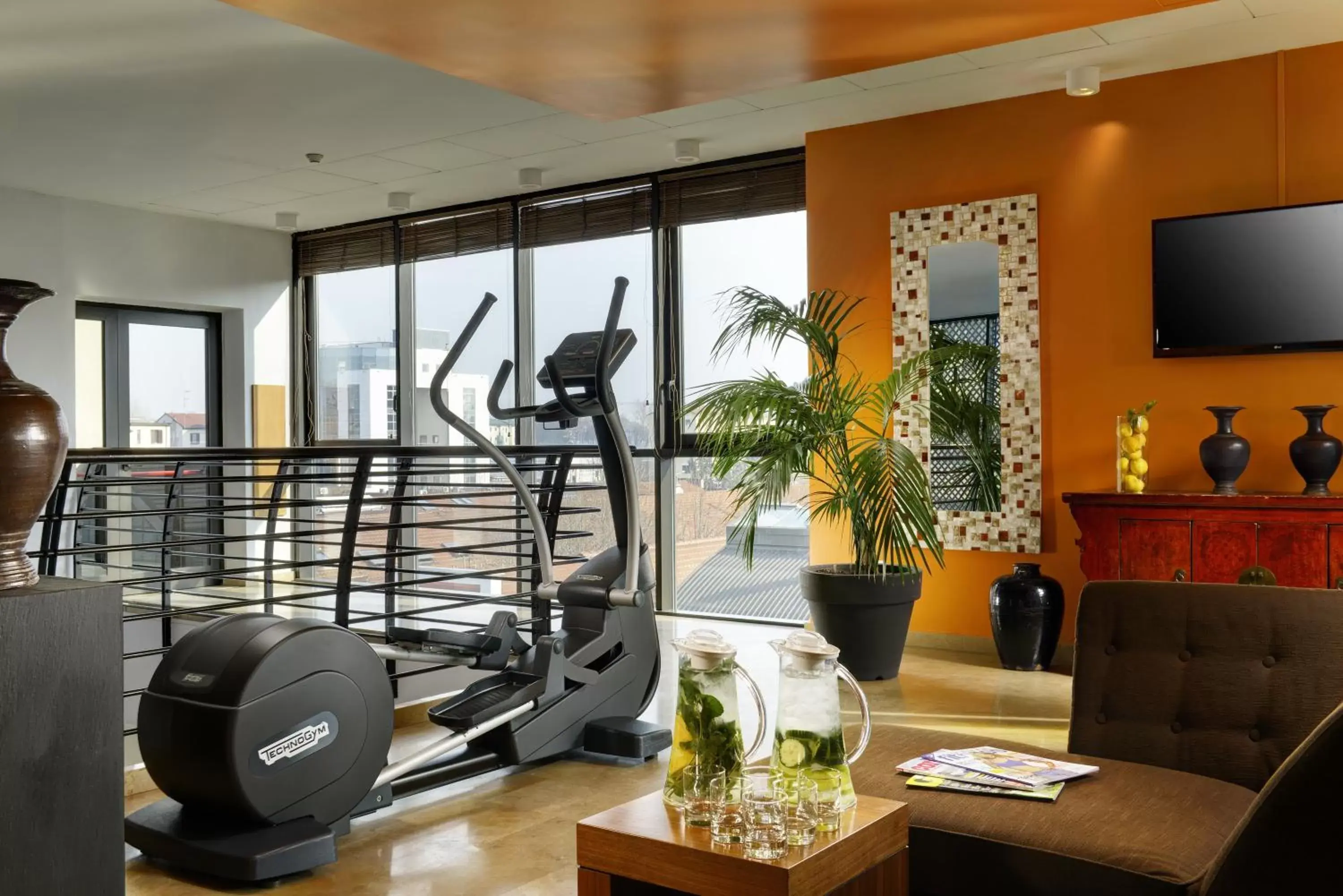 Fitness centre/facilities, Fitness Center/Facilities in Milan Suite Hotel