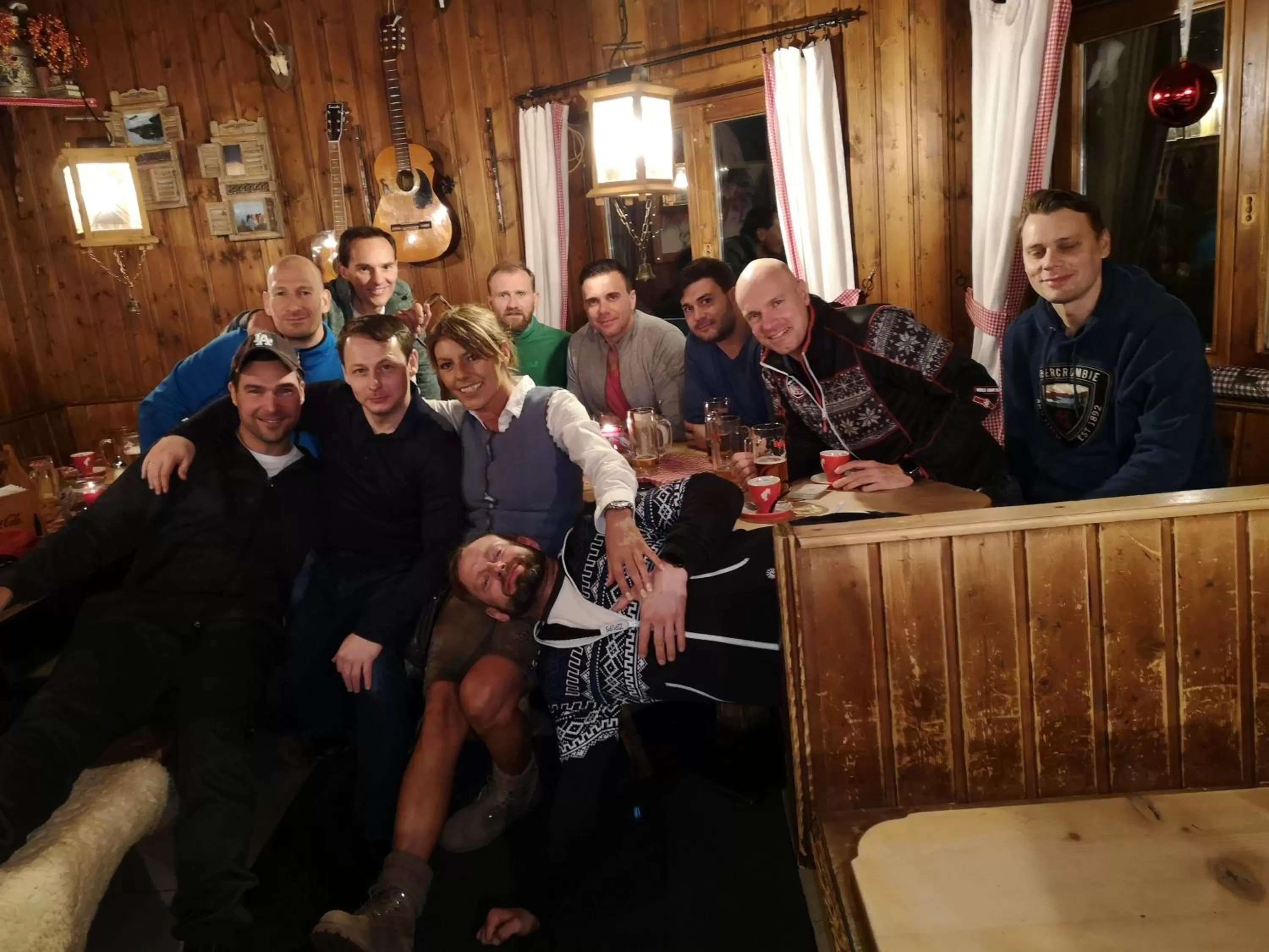 Hocheckhuette On Top of the Kitzbuehel Hahnenkamm Mountain