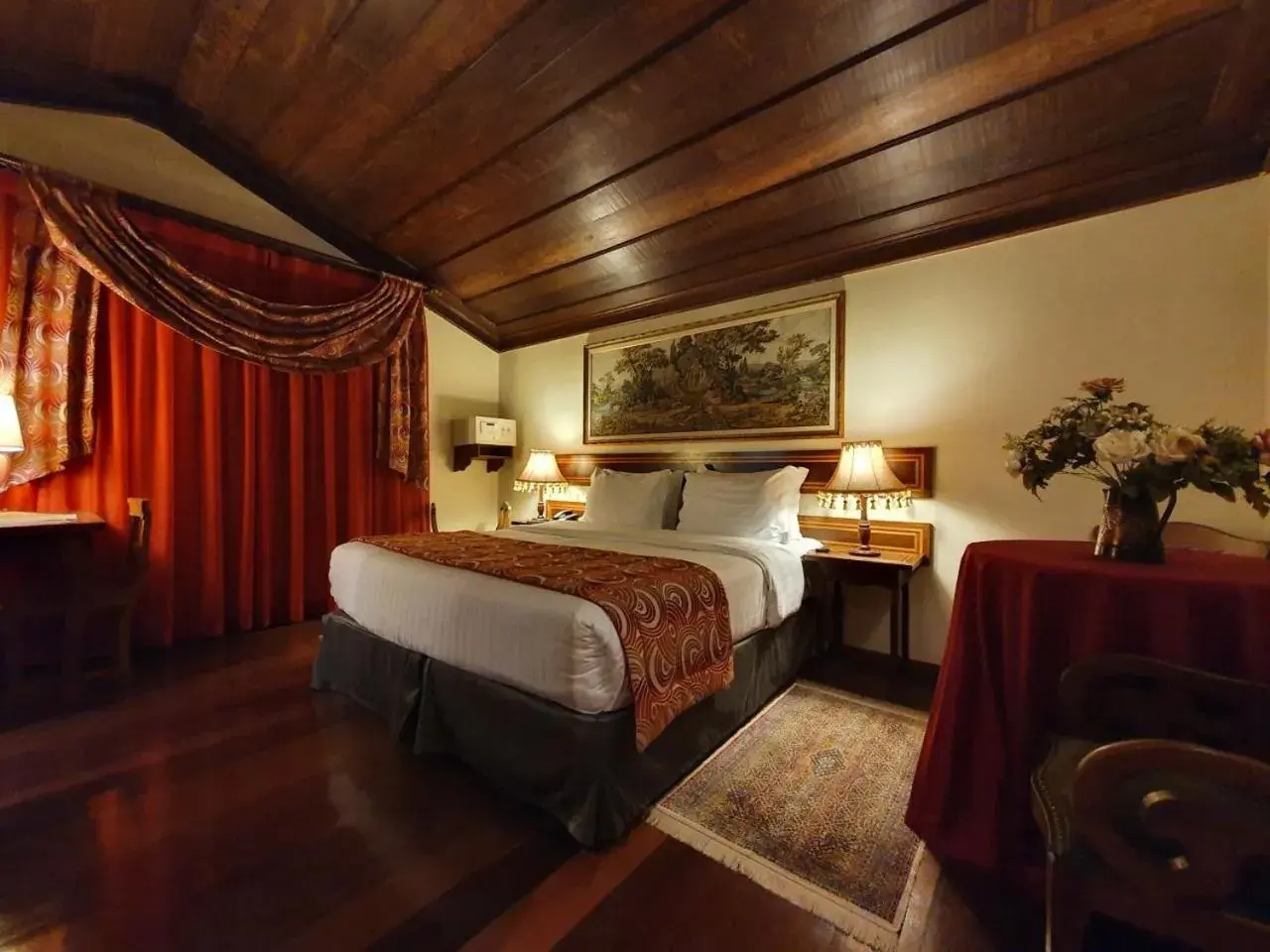 Bed in Hotel Pousada do Arcanjo