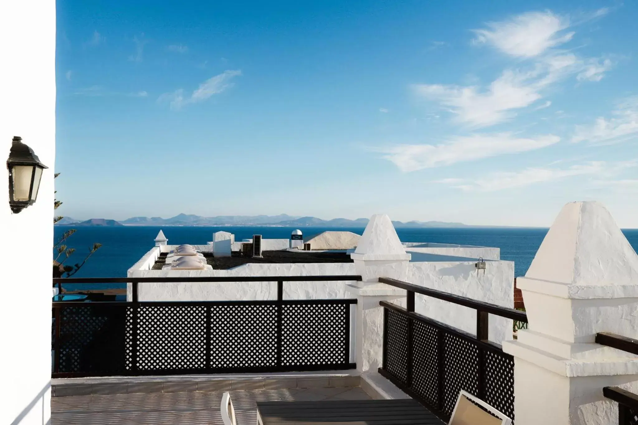 Sea view, Balcony/Terrace in Hotel LIVVO Volcán Lanzarote