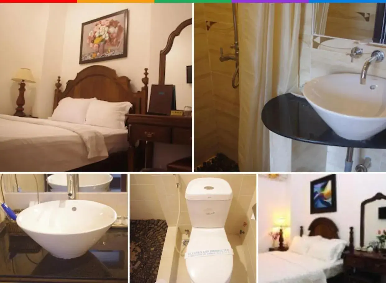 Bedroom, Bathroom in Halo Hotel