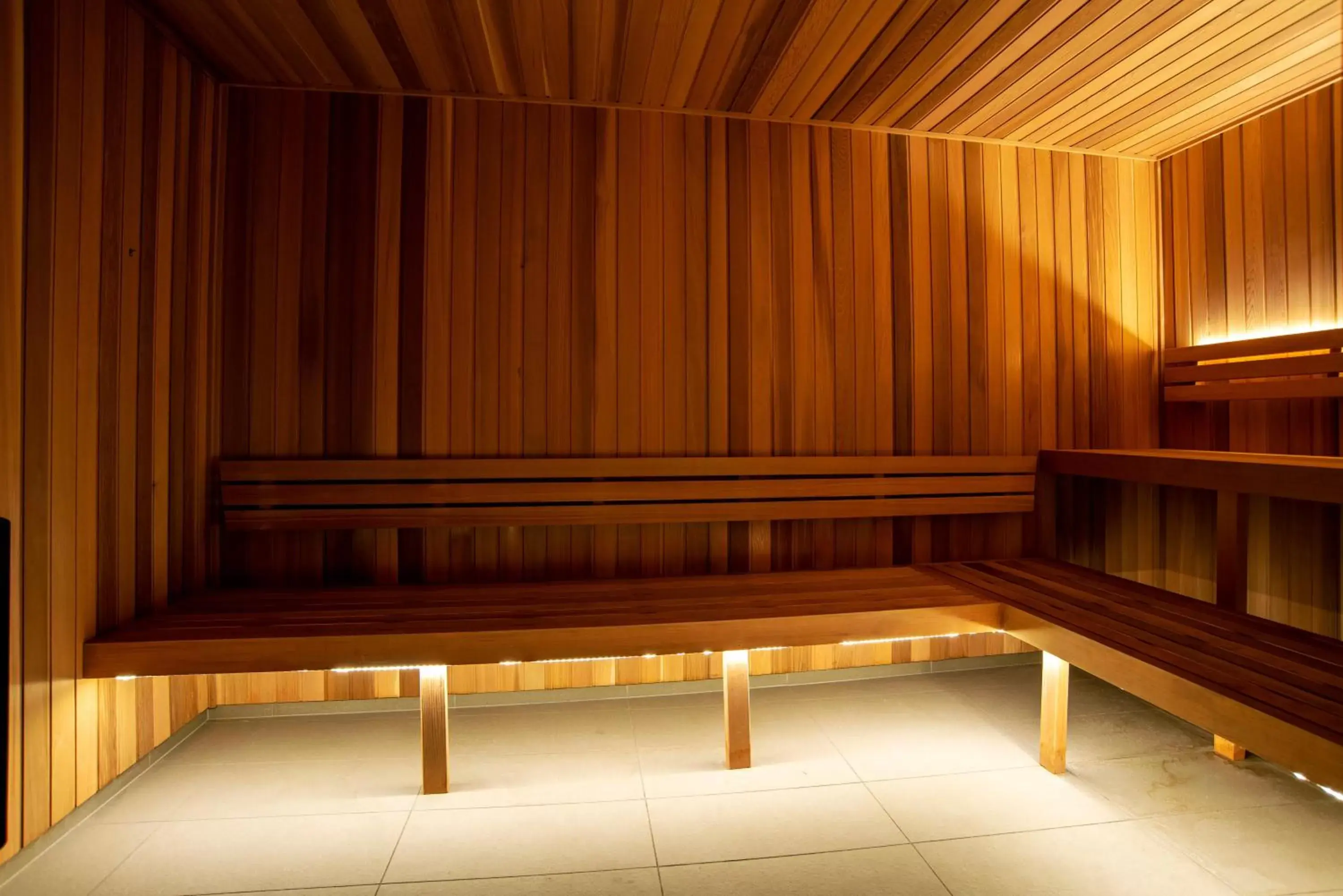 Sauna in Brisbane One Apartments by CLLIX