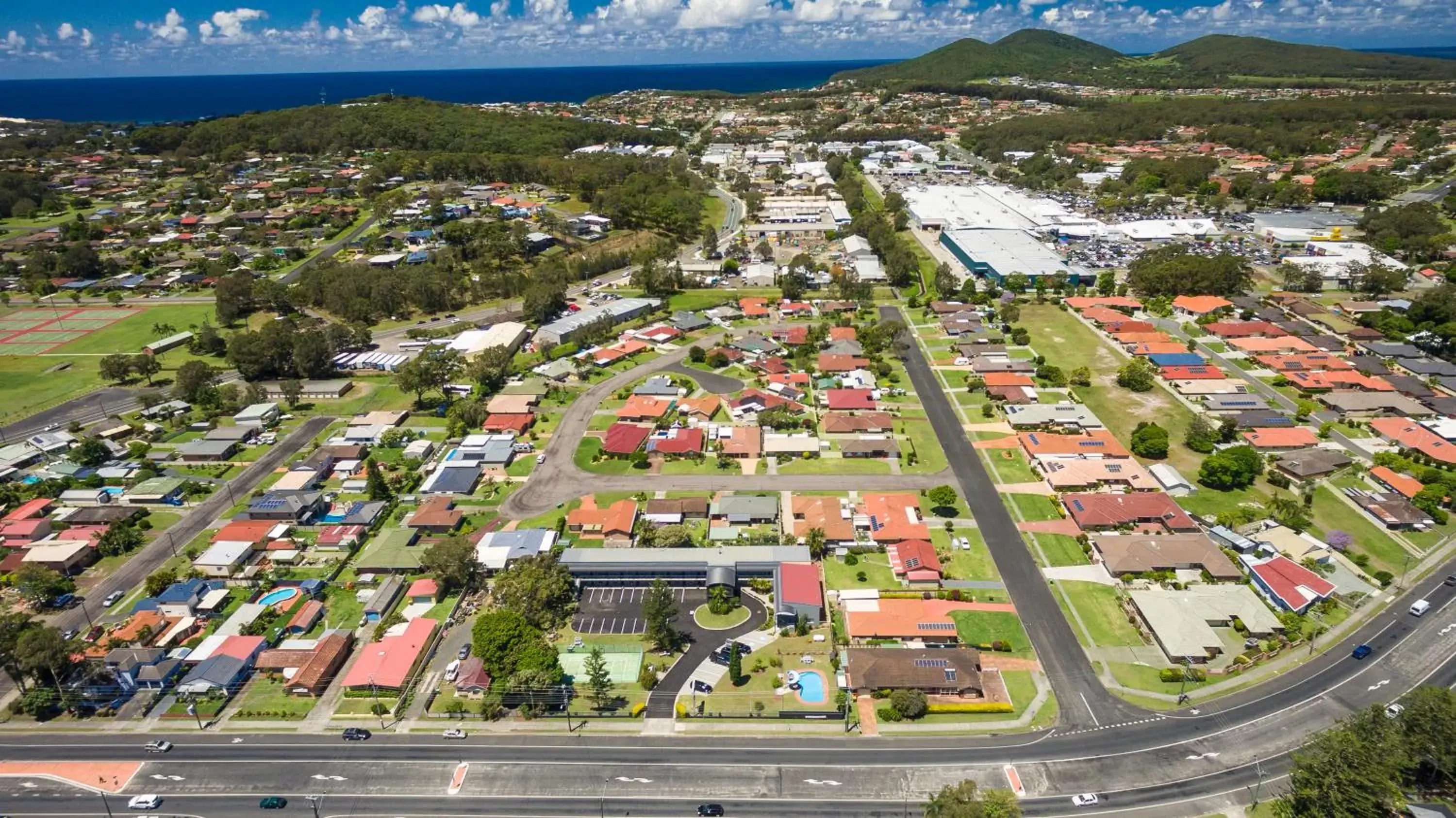 Off site, Bird's-eye View in Hotel Forster