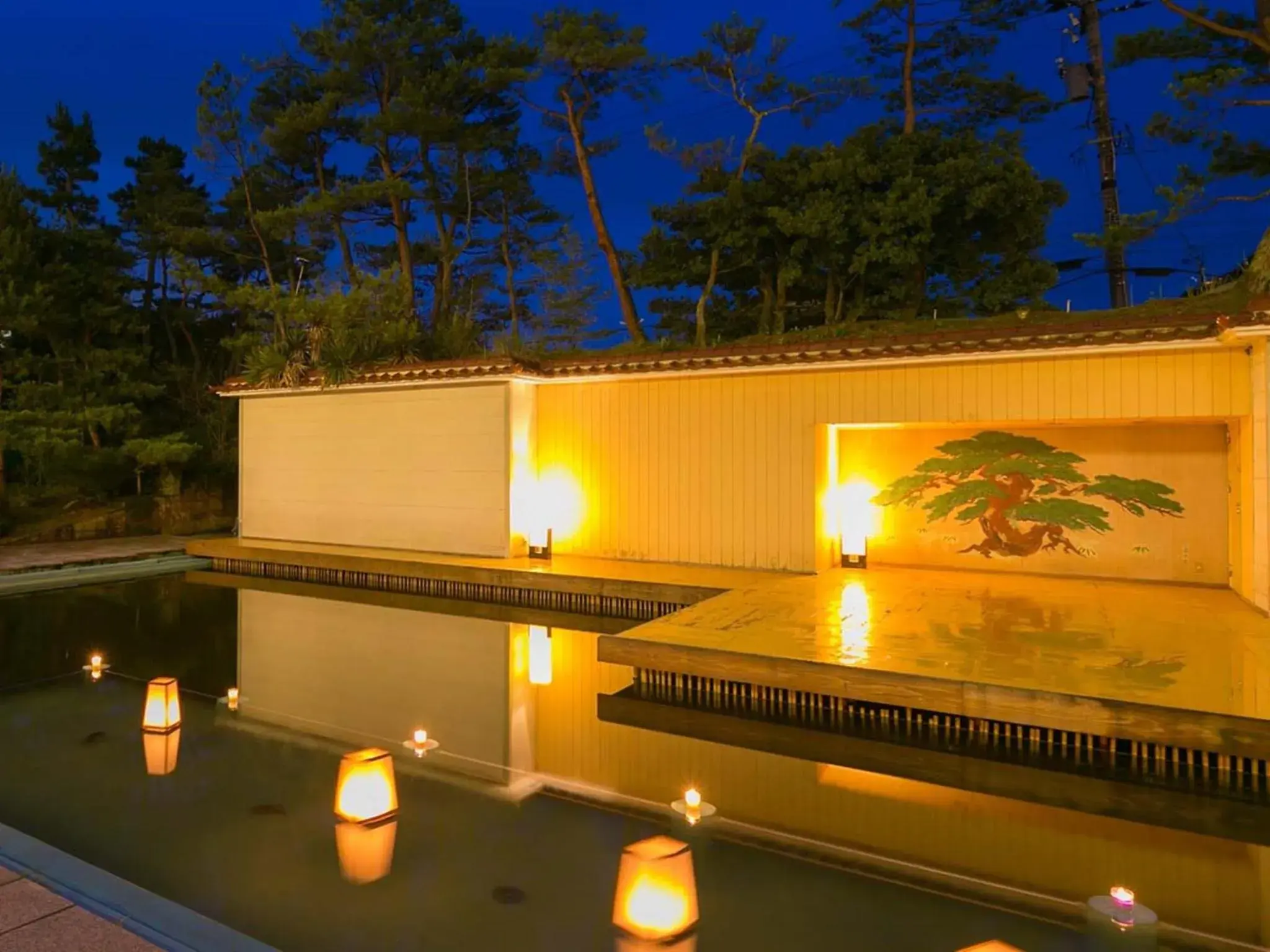 Decorative detail, Swimming Pool in Hoshi