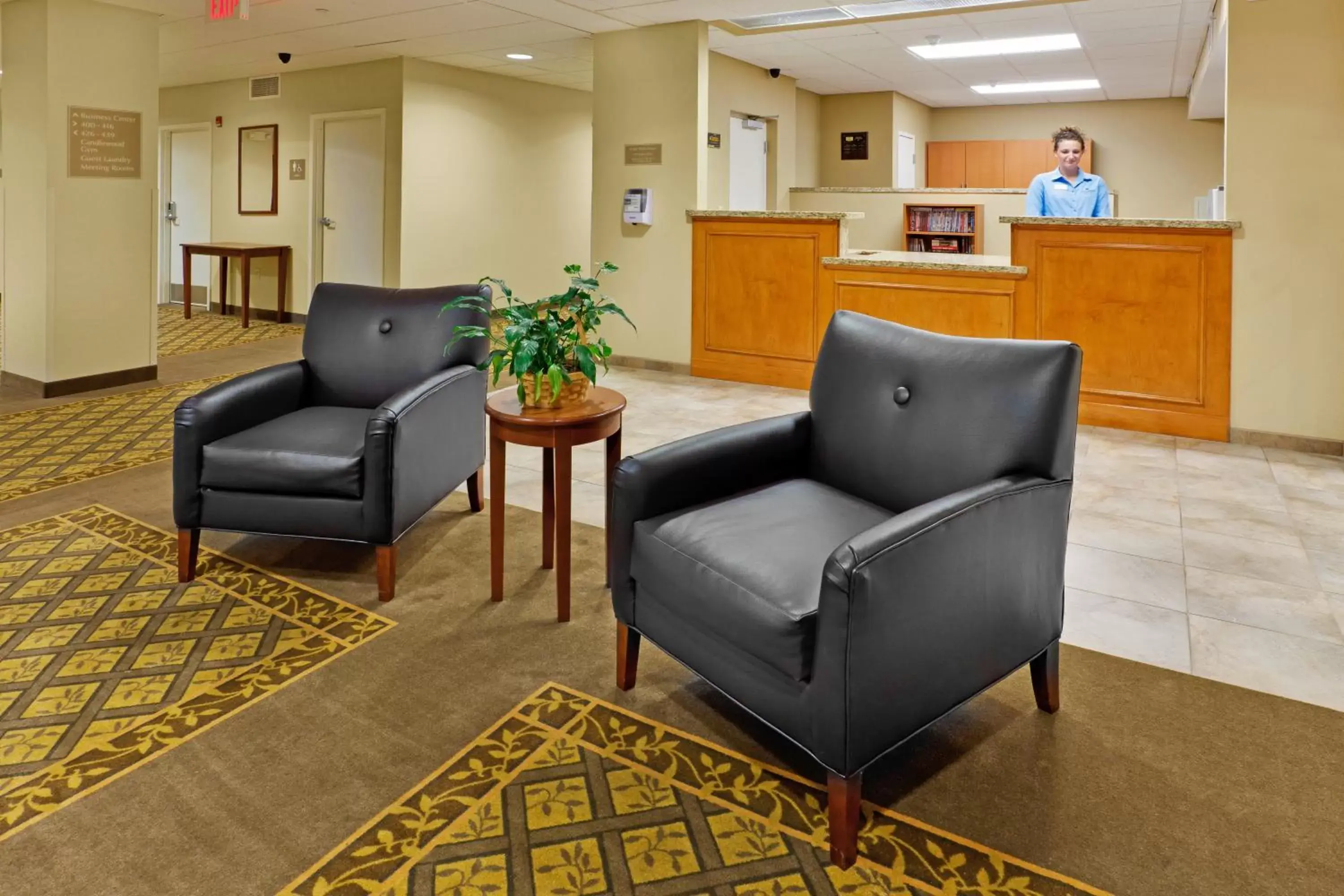 Lobby or reception in Candlewood Suites Hazleton, an IHG Hotel