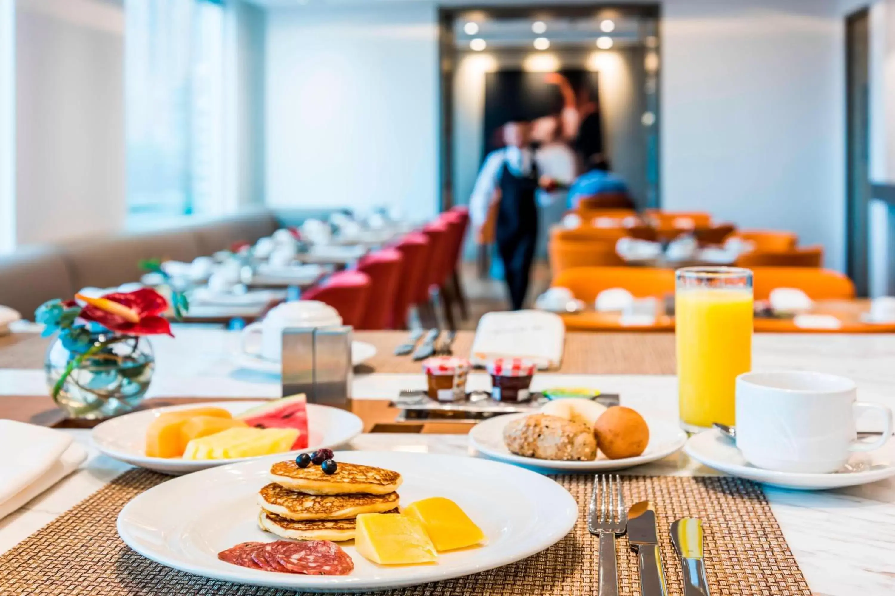 Breakfast in Medellin Marriott Hotel