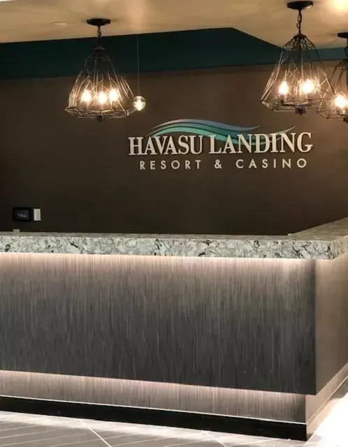 Lobby or reception, Property Logo/Sign in Havasu Landing Resort and Casino
