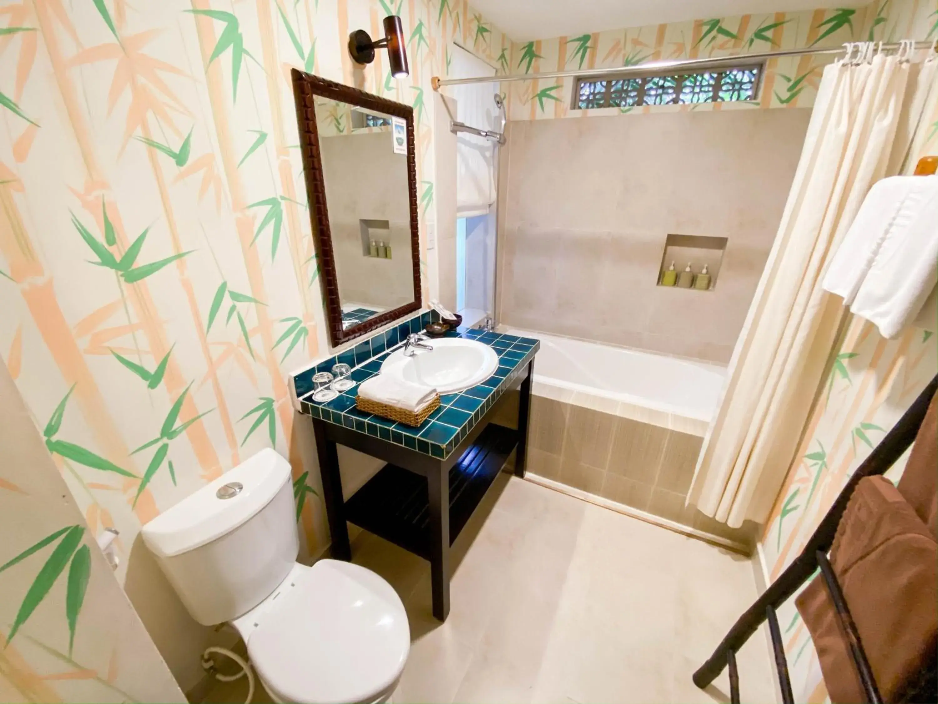 Bathroom in Bamboo Village Beach Resort & Spa