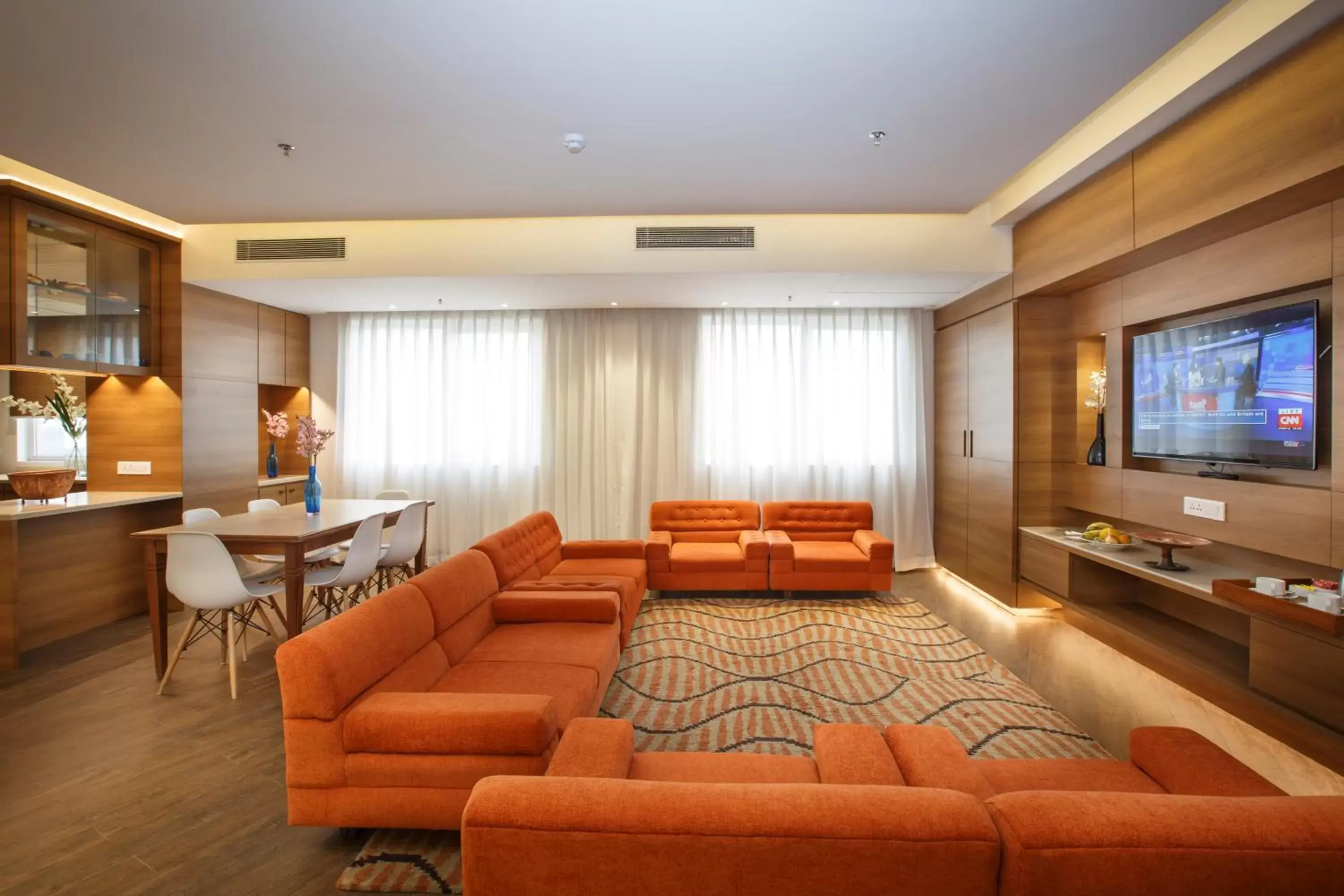 Living room, Seating Area in Hotel Ambassador by ACE Hotels