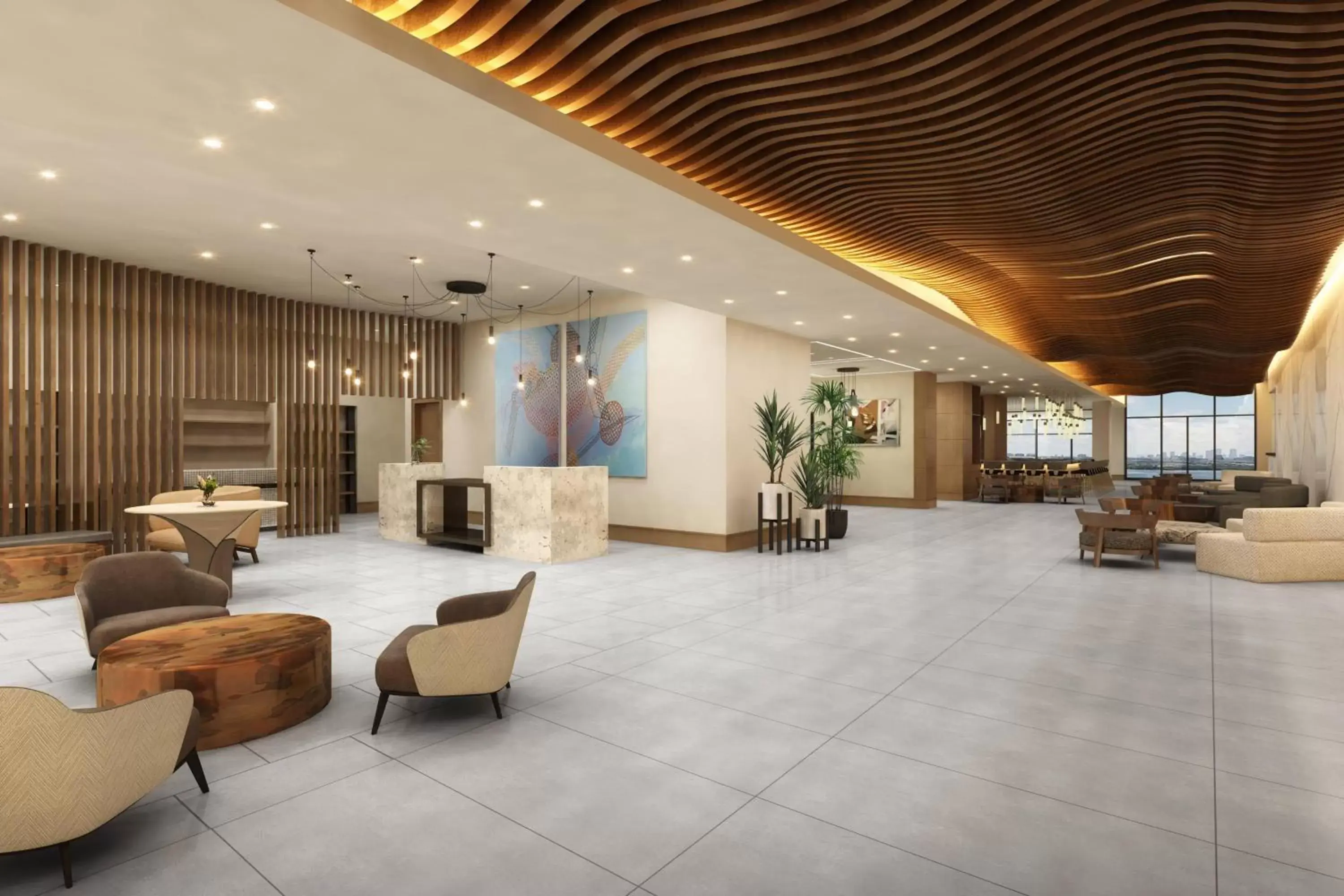 Lobby or reception, Lobby/Reception in The CURRENT Hotel, Autograph Collection