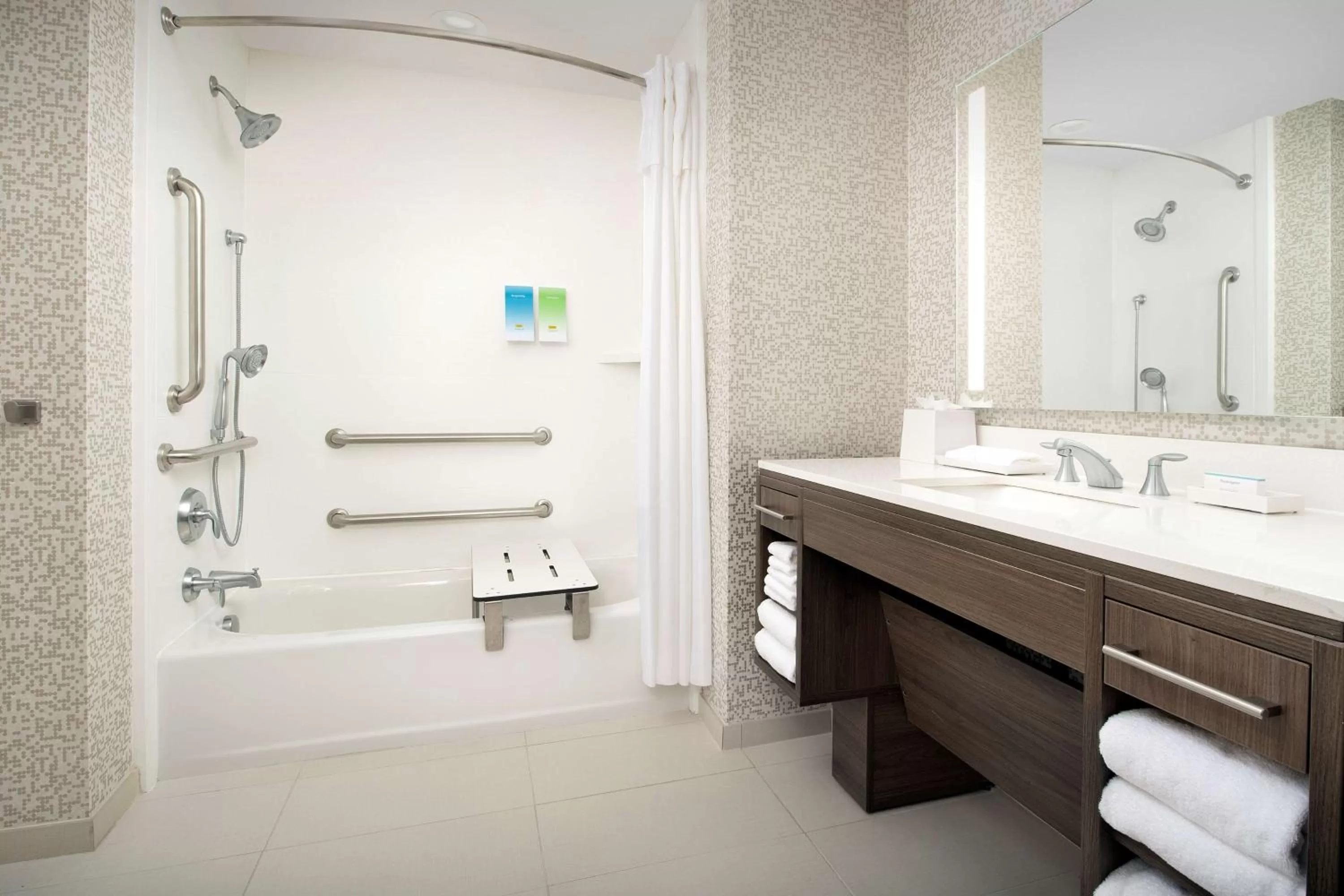 Bathroom in Home2 Suites By Hilton St. Augustine I-95