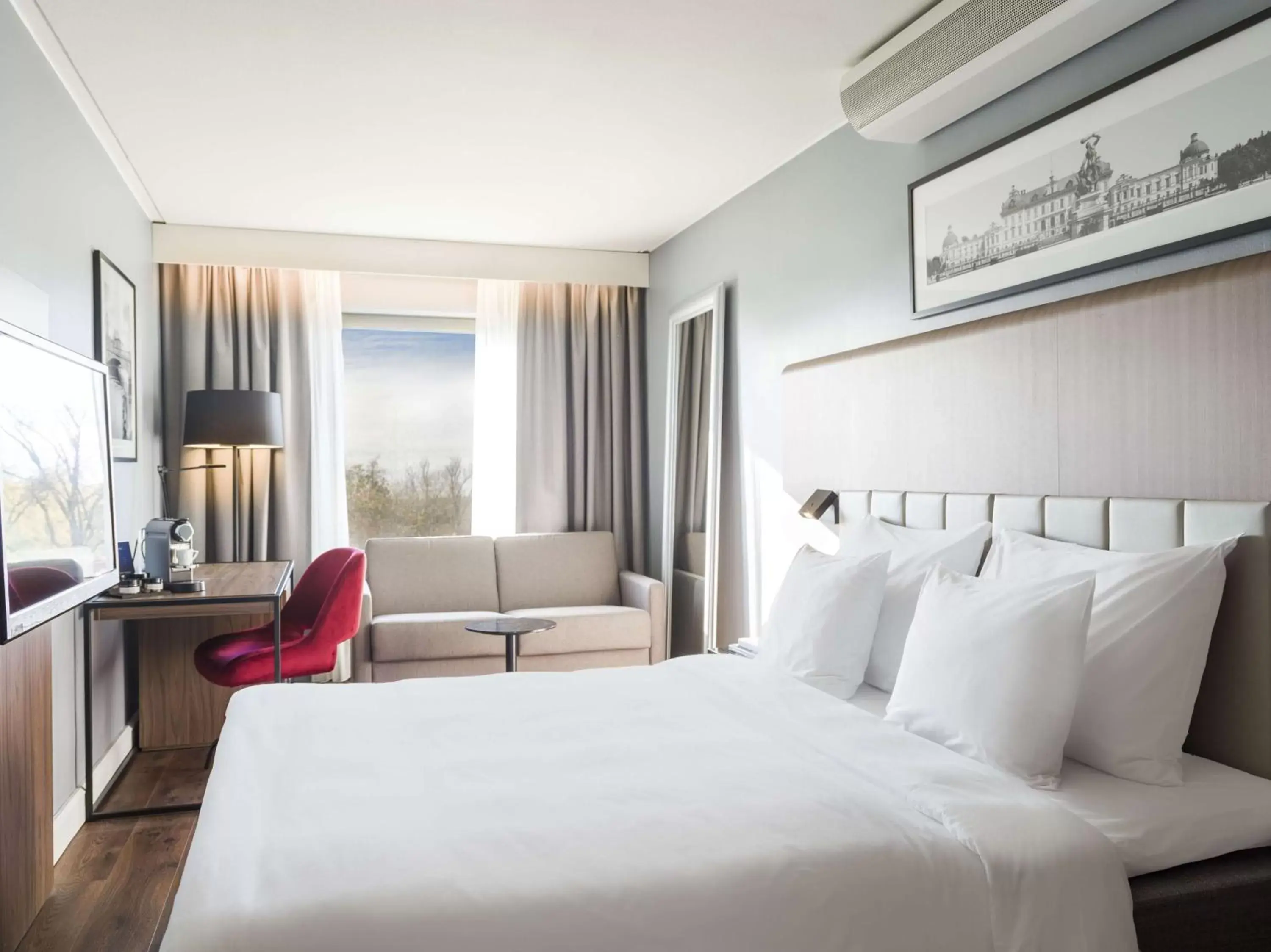 Bedroom, Bed in Radisson Blu Arlandia Hotel, Stockholm-Arlanda