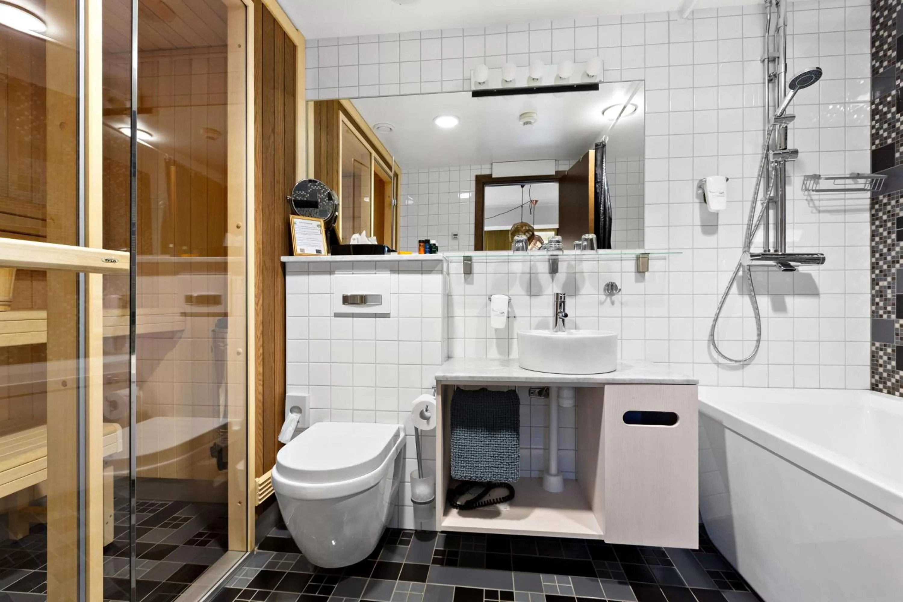 Bathroom in Best Western Hotel Akersberga