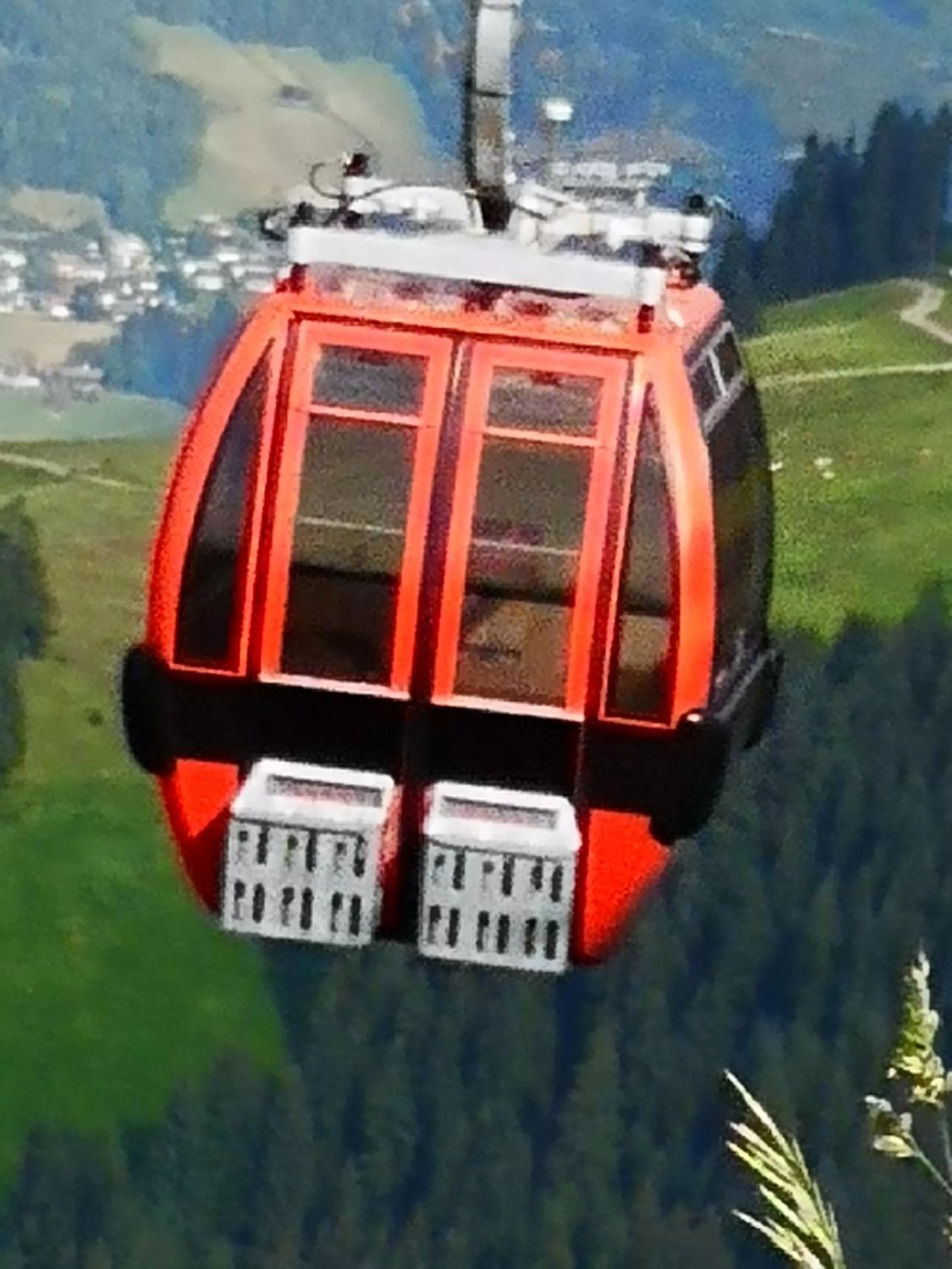 Hocheckhuette On Top of the Kitzbuehel Hahnenkamm Mountain