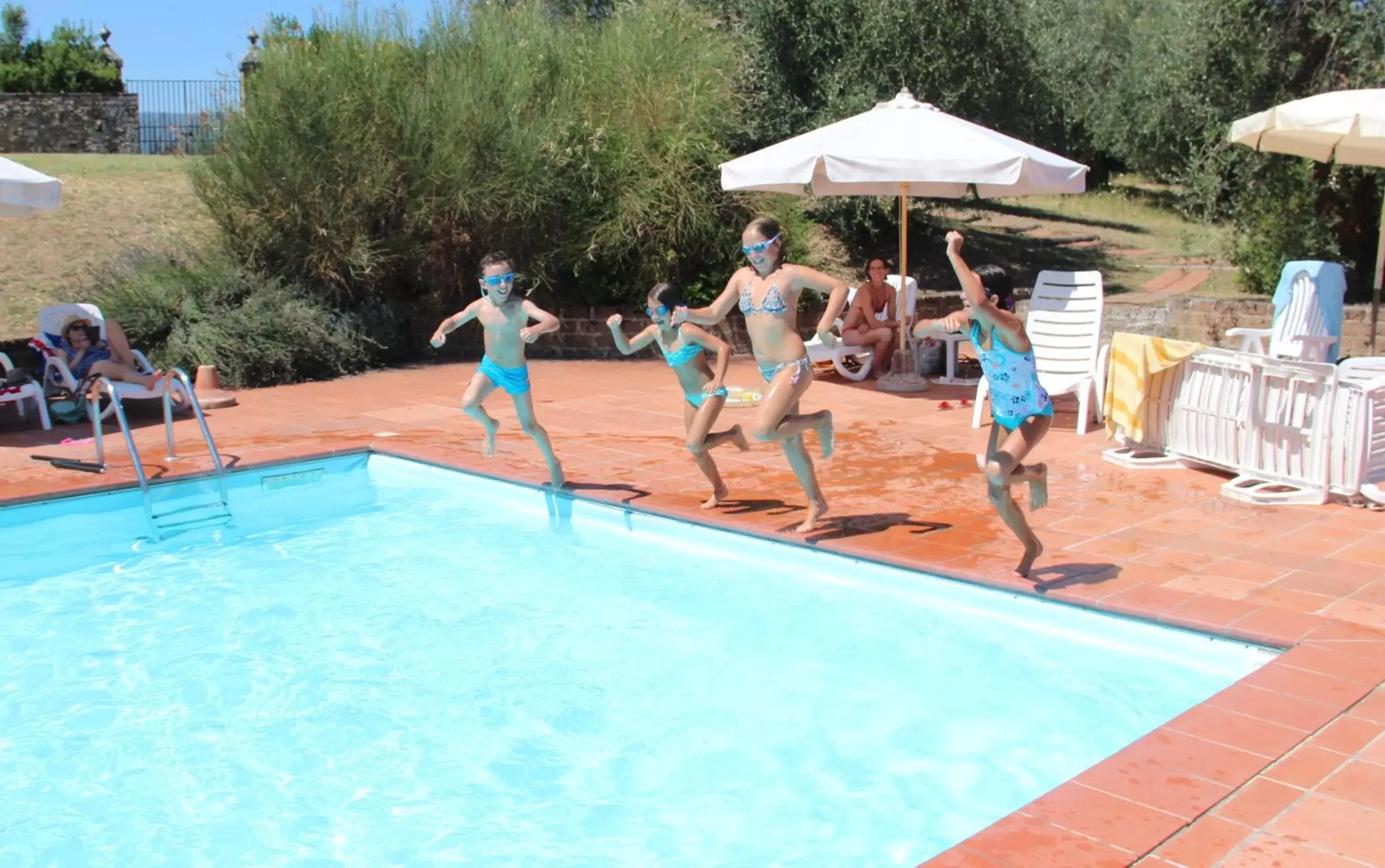 Summer, Swimming Pool in Country Residence Cipriano - La Torre alle Tolfe