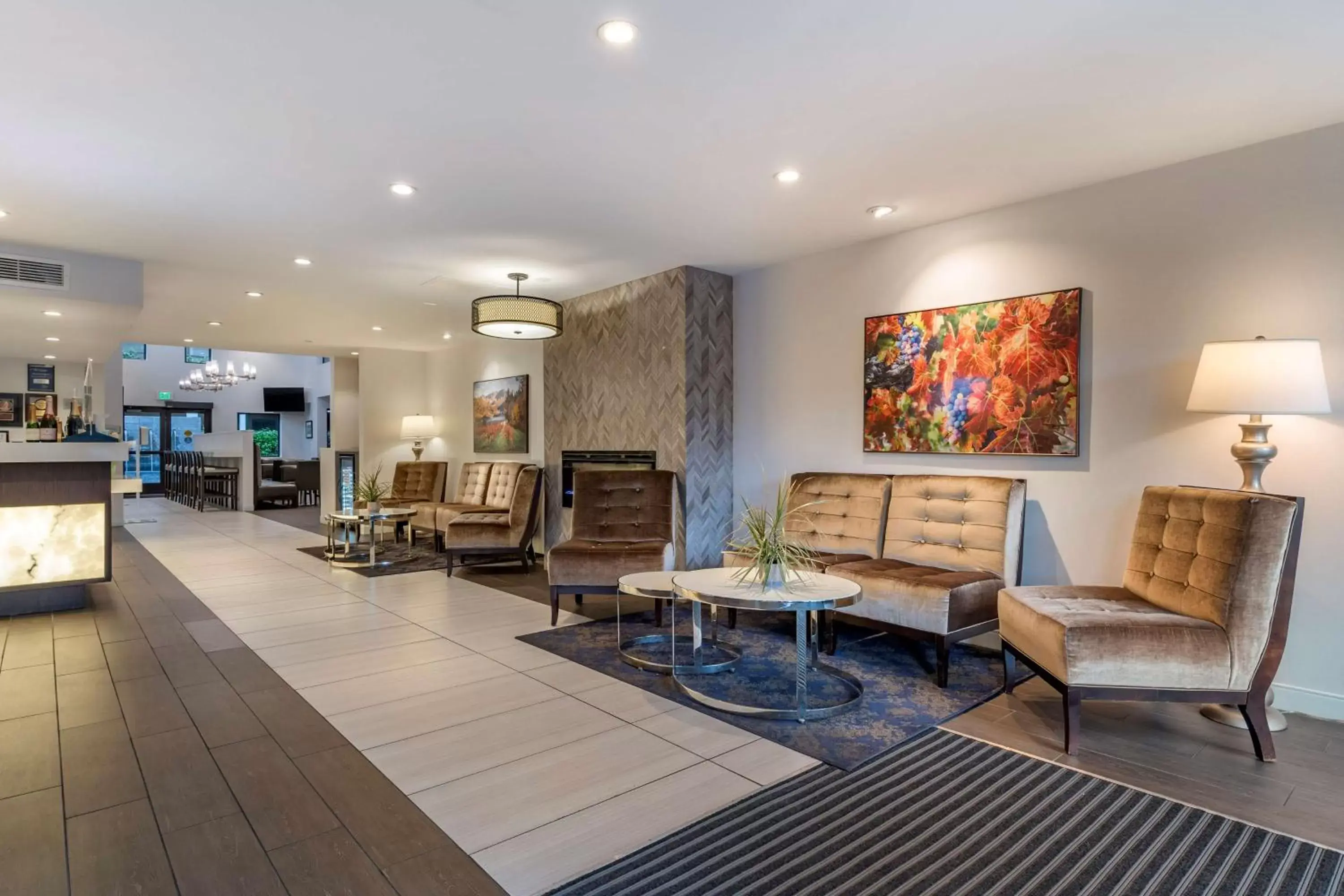 Lobby or reception, Seating Area in Best Western Plus Stevenson Manor