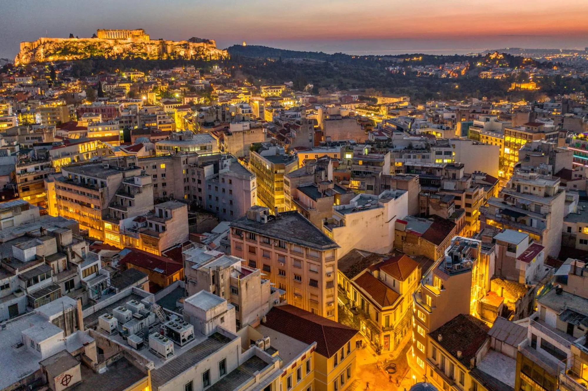 Area and facilities, Bird's-eye View in Blend Hotel